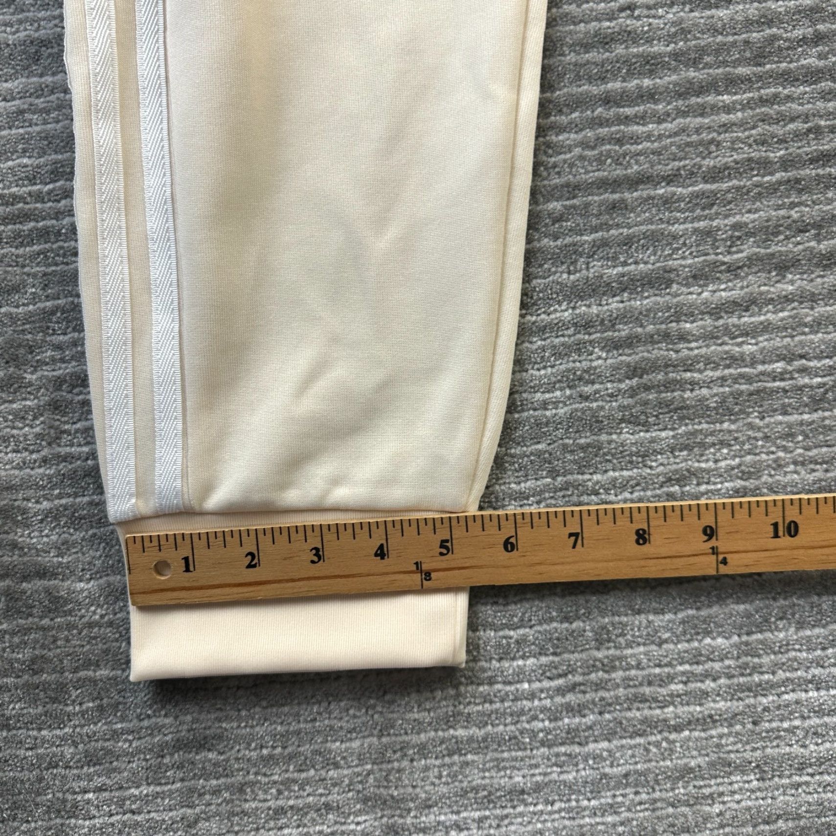 Adidas Adidas Pants Mens Medium Beige Tan Originals Superstar Track SST TT Cream Track Pants Slim Size US 31 - 7 Thumbnail