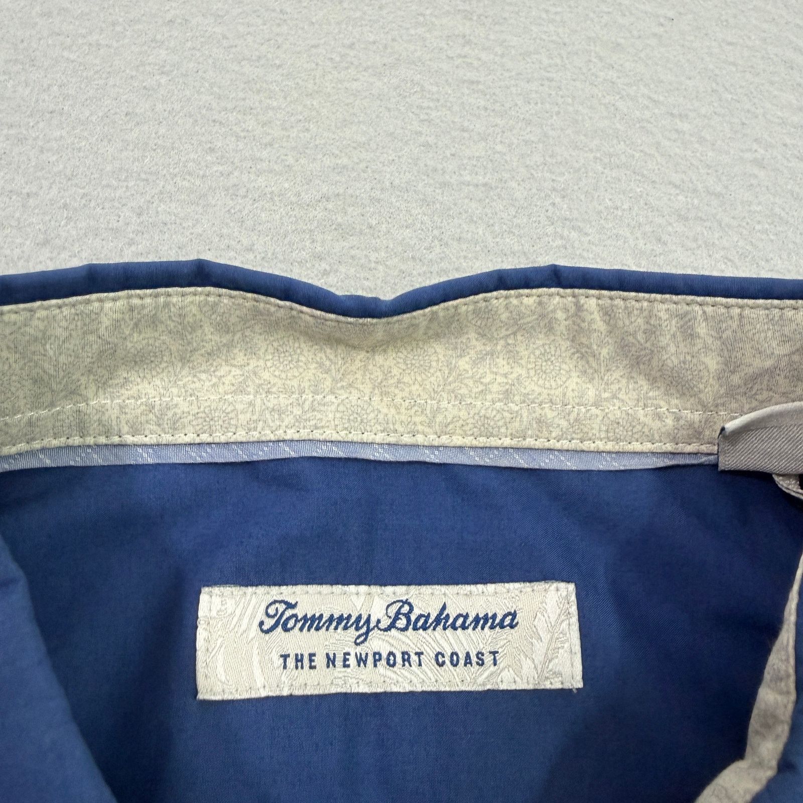 Tommy Bahama Tommy Bahama Newport Coast Button Up Shirt Men's Large Blue Size US L / EU 52-54 / 3 - 4 Thumbnail