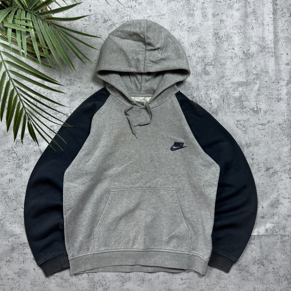 Nike 00s NIKE BASIC RETRO LOGO VINTAGE Y2K PULLOVER HOODIE Size US S / EU 44-46 / 1 - 1 Thumbnail