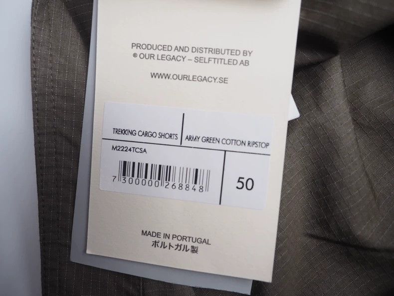 Our Legacy our legacy Army Green Large Pocket Shorts 2504-Nextarrow Size US 34 / EU 50 - 7 Thumbnail
