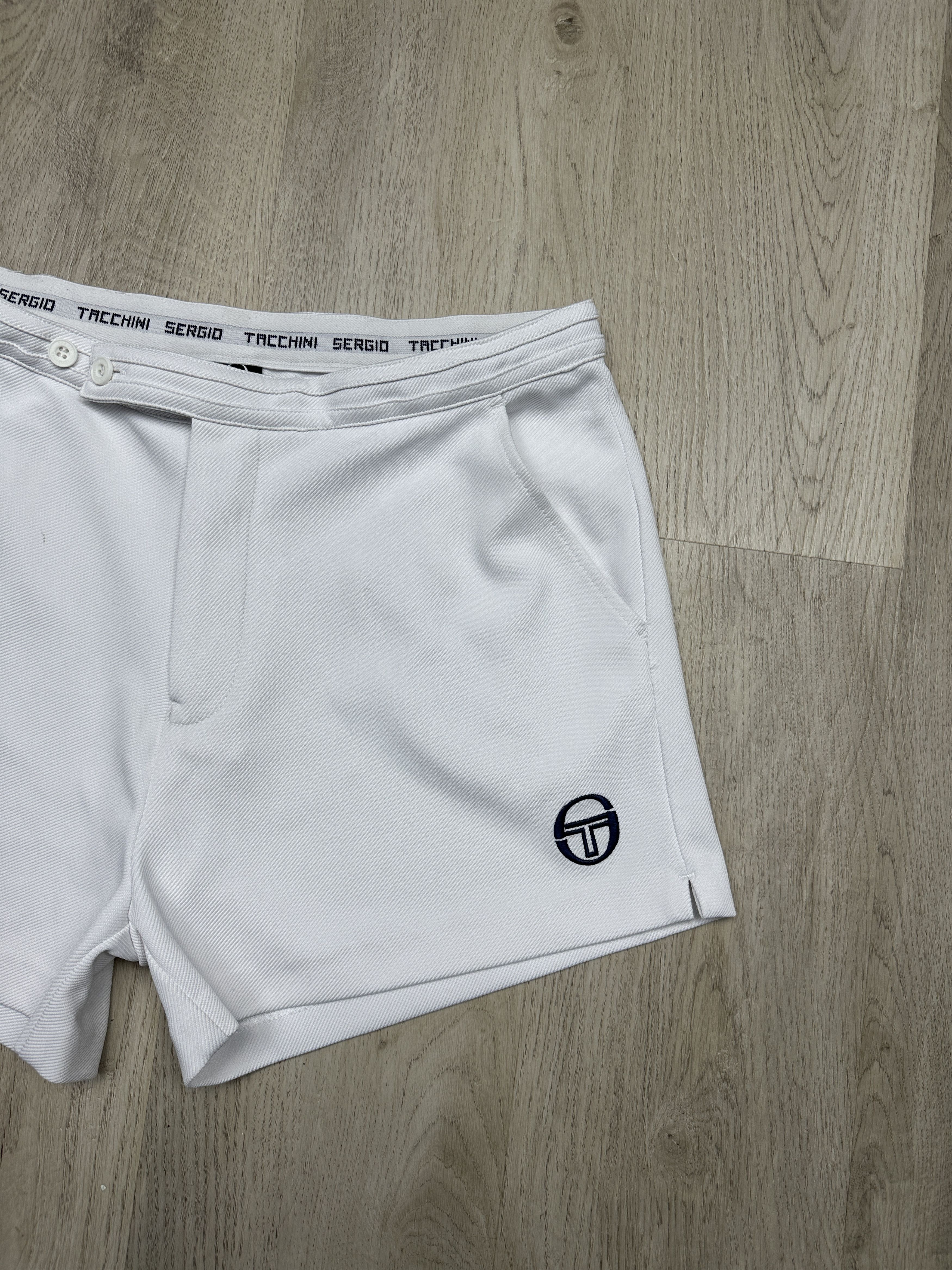Sergio Tacchini Sergio Tacchini Vintage Mens Tennis Shorts Size US 34 / EU 50 - 2 Thumbnail