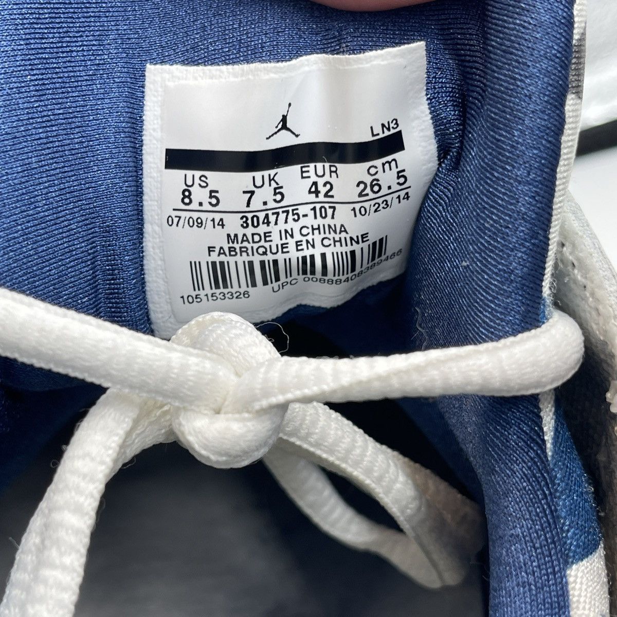Jordan Brand Air Jordan 7 French blue Size US 8.5 / EU 41-42 - 7 Thumbnail