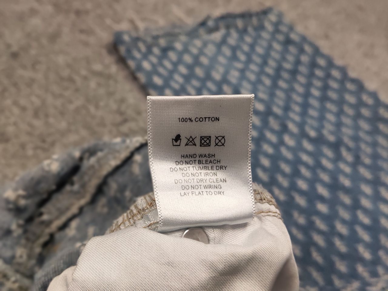 If Six Was Nine Jaded London Vtg Japan l.g.b Style distressed denim Jeans Size US 30 / EU 46 - 17 Thumbnail