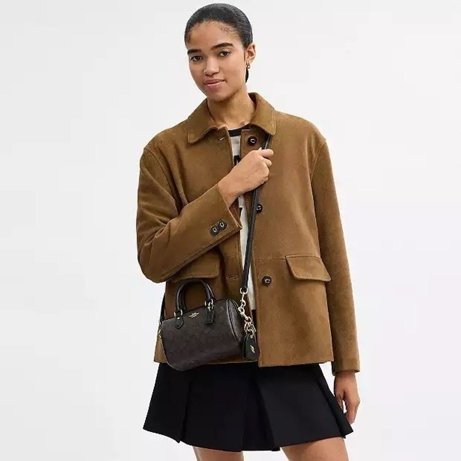 Coach NWT Coach Boxed Mini Rowan Crossbody Mirror Bag Charm CCL59 Size ONE SIZE - 8 Thumbnail