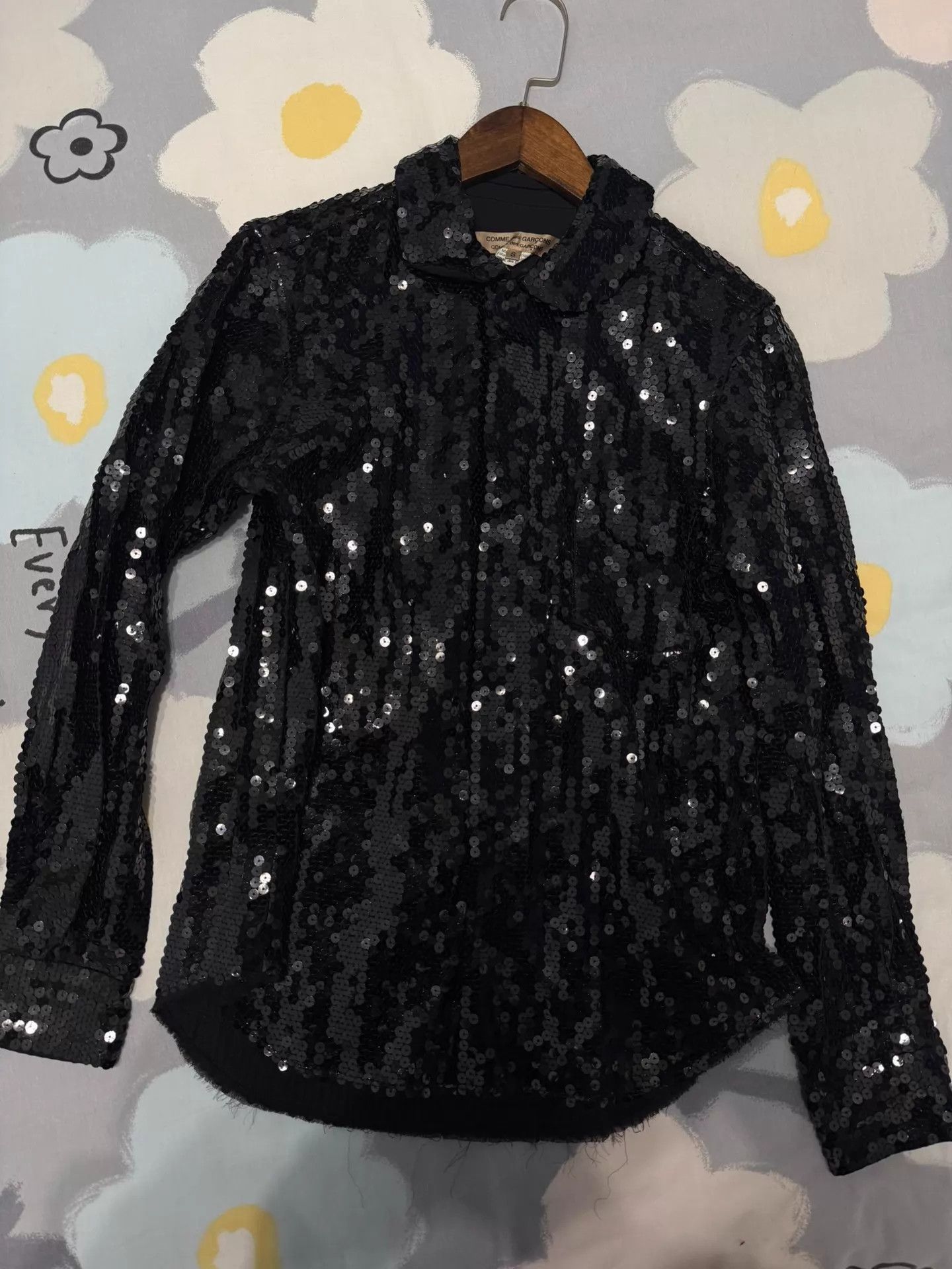 Comme des Garcons CDG Sequin Shirt 95 New Size S / US 4 / IT 40 - 2 Thumbnail