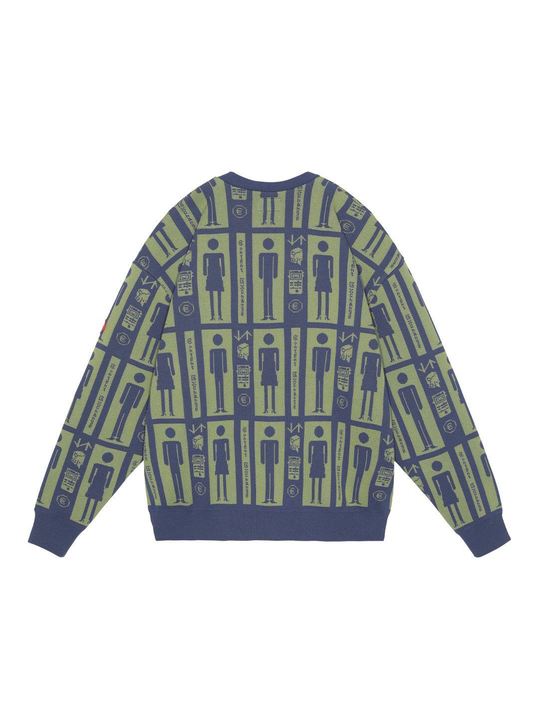 C.E Cav Empt CONTENT EXCHANGE KNIT Sweater Sweatshirt