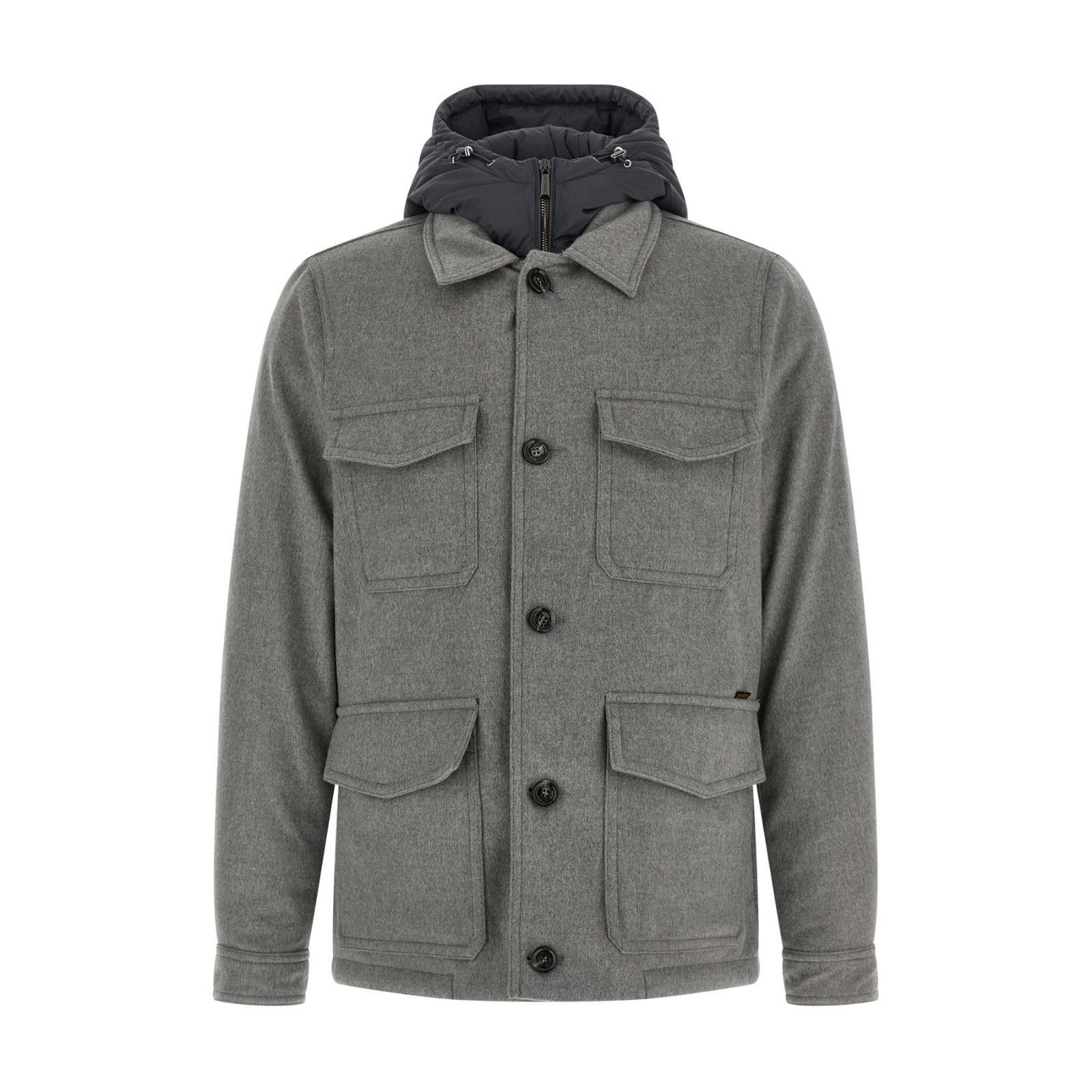 MooRER MOORER Monti Gray Wool Jacket New & Authentic (Men's size:XX Size US XXL / EU 58 / 5 - 1 Thumbnail
