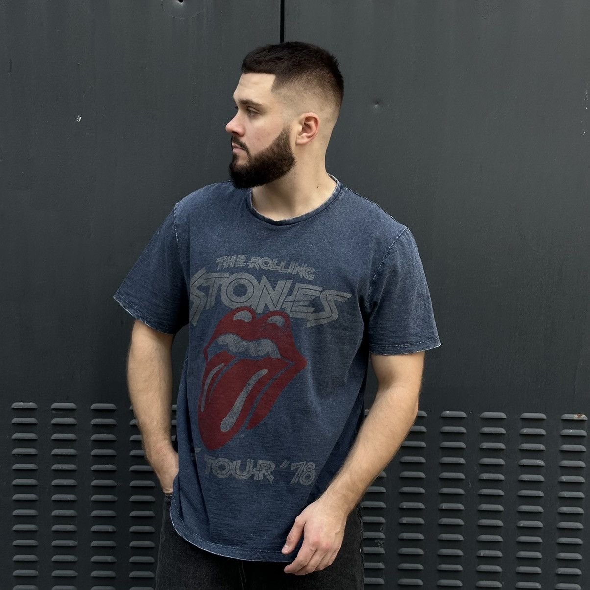 The Rolling Stones × Vintage Vintage The Rolling Stones T-shirts Big Logo Band Rock Y2K Size US XL / EU 56 / 4 - 1 Thumbnail