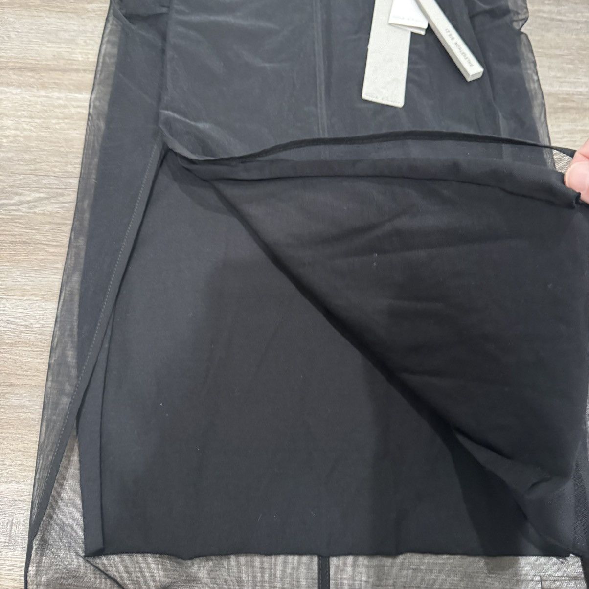 Rick Owens Rick Owens Collage Knee Length Skirt Tulle in Black Size 28" / US 6 / IT 42 - 6 Thumbnail