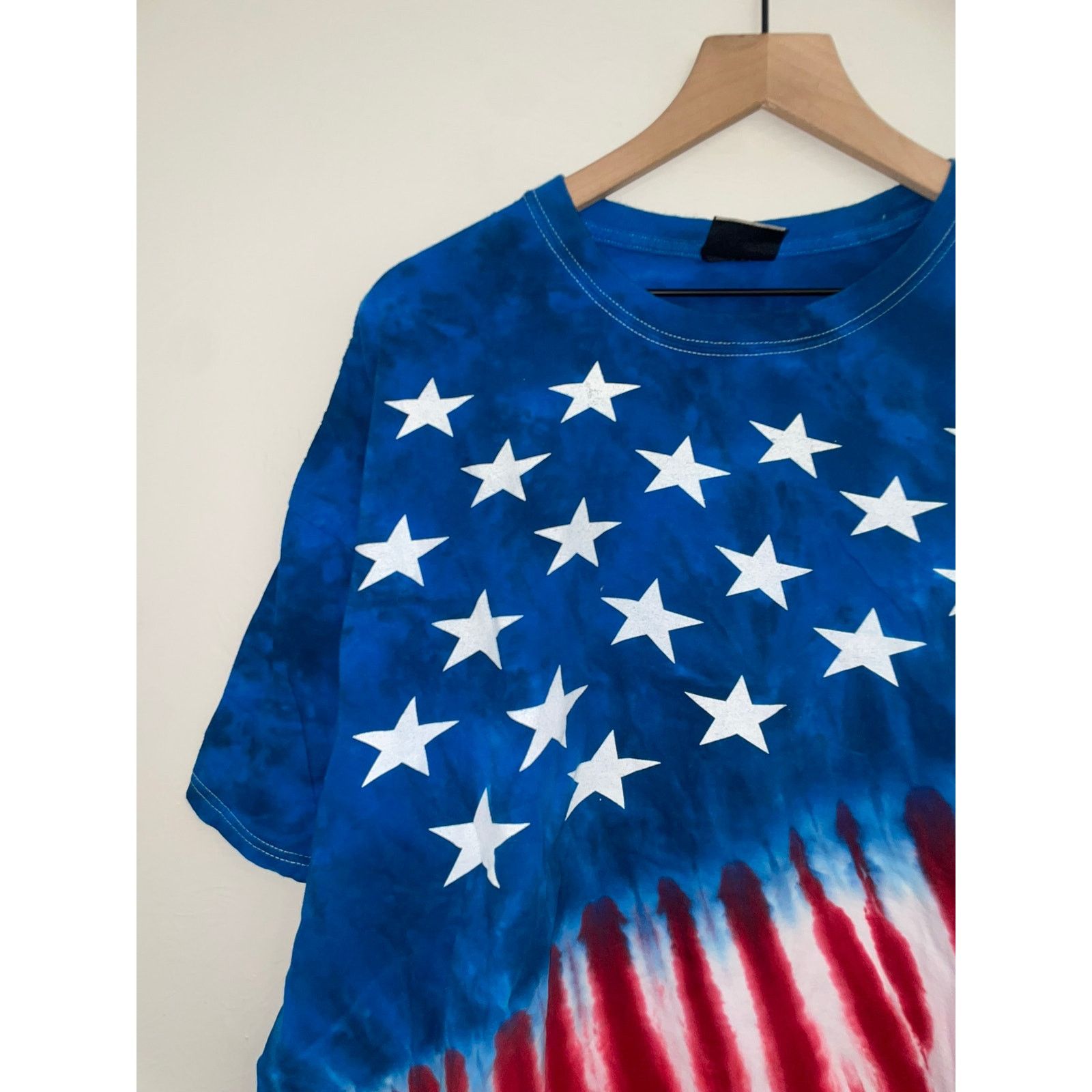 Liquid Blue Liquid Blue Stars & Stripes Shirt America Flag Tee VTG Y2K 2 Size US XXL / EU 58 / 5 - 2 Thumbnail