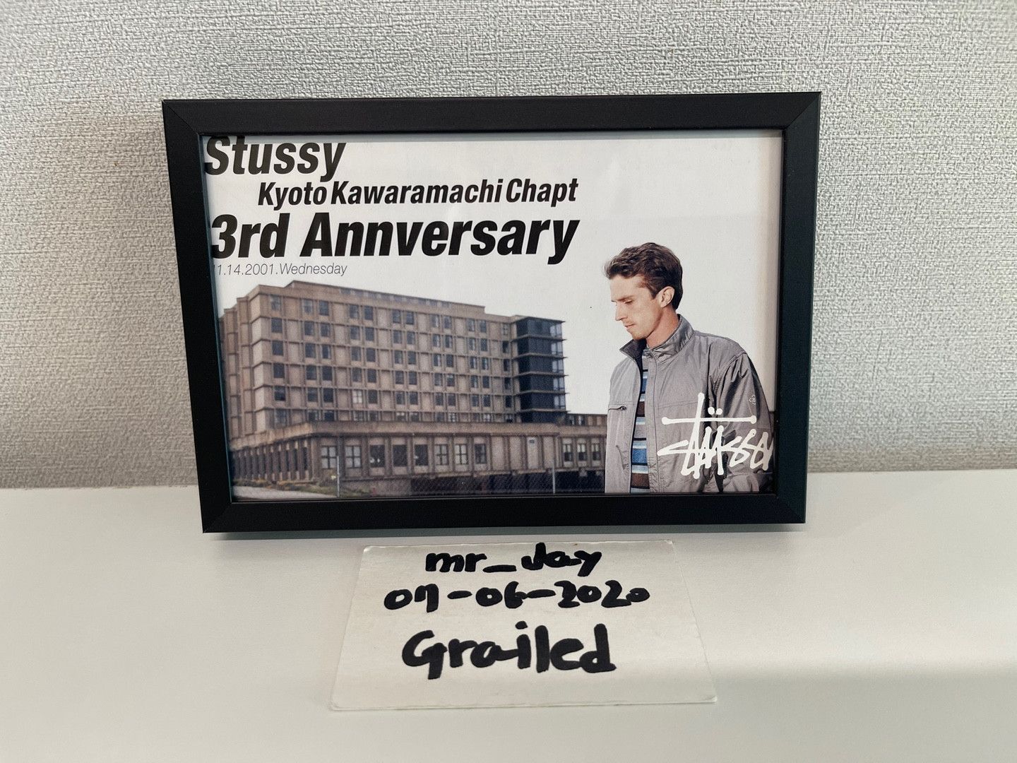 Stussy Stussy Kyoto Kawaramachi CHAPT art Postercards 2001 Size ONE SIZE - 3 Thumbnail