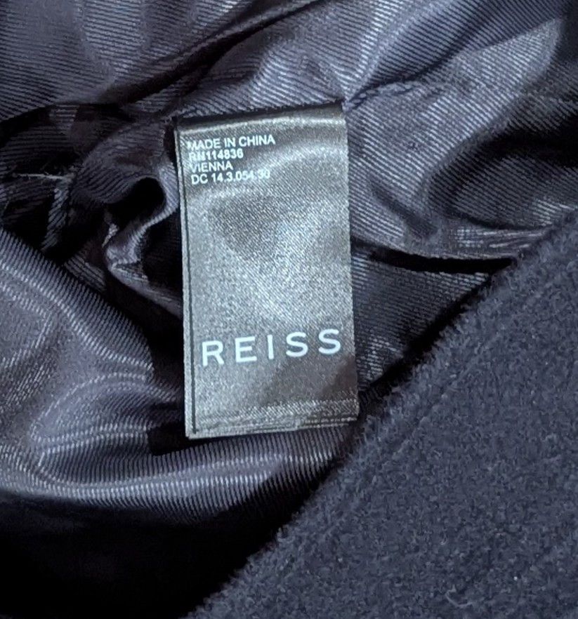 Reiss REISS Wool Blend Field Jacket Navy XL Size US XL / EU 56 / 4 - 5 Thumbnail