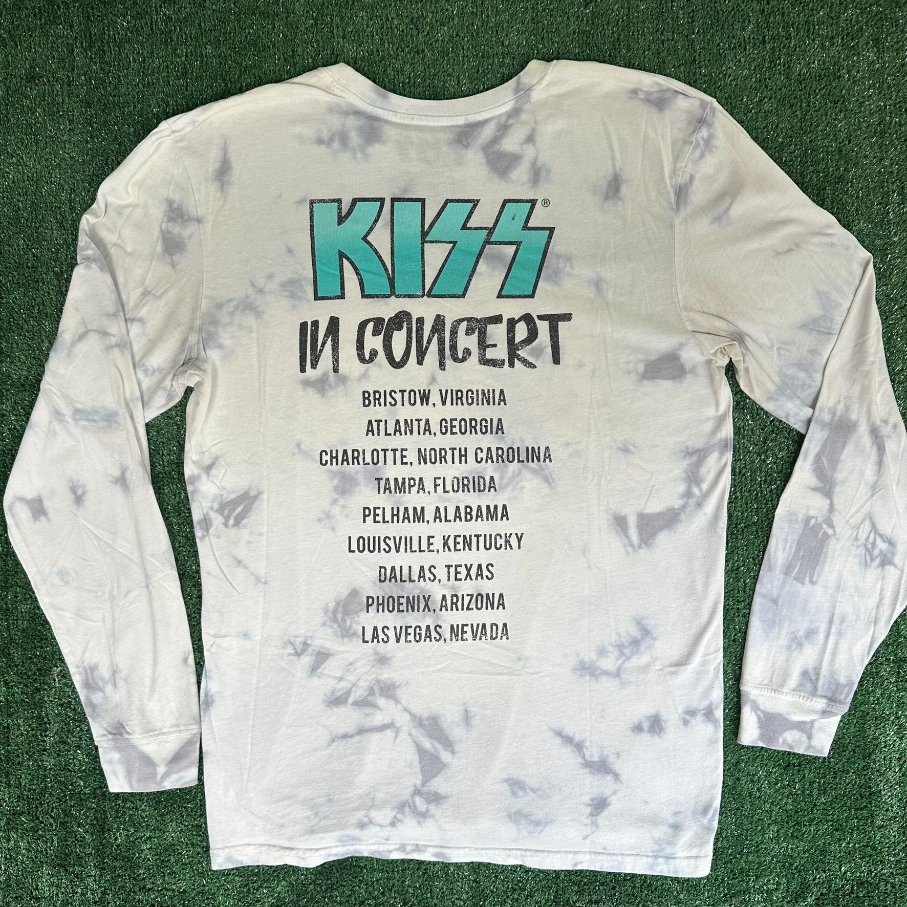 KISS KISS In Concert T-Shirt Long Sleeve Glam Metal Rock Band Tee Size US L / EU 52-54 / 3 - 5 Thumbnail