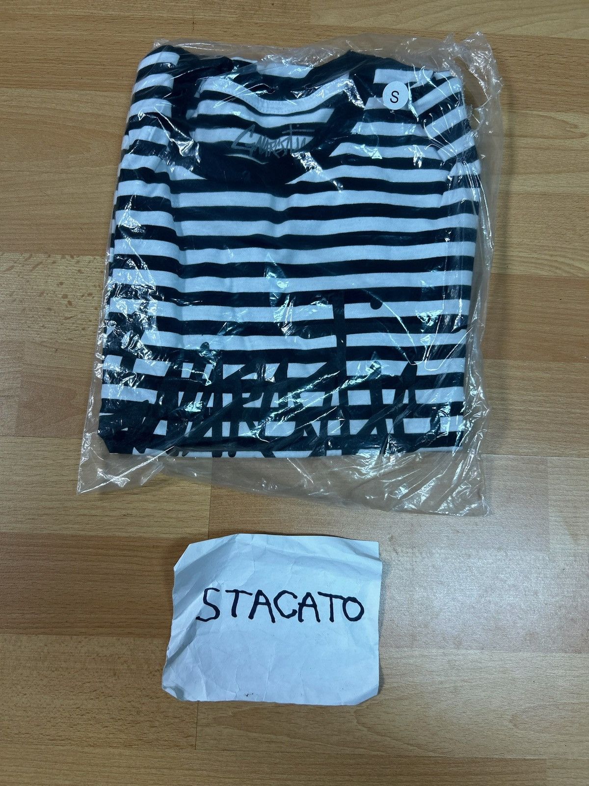 Gnarcotic × Rap Tees Gnarcotic Lil Gnar Logo Striped Long Sleeve Tee Black/White Size US S / EU 44-46 / 1 - 2 Thumbnail