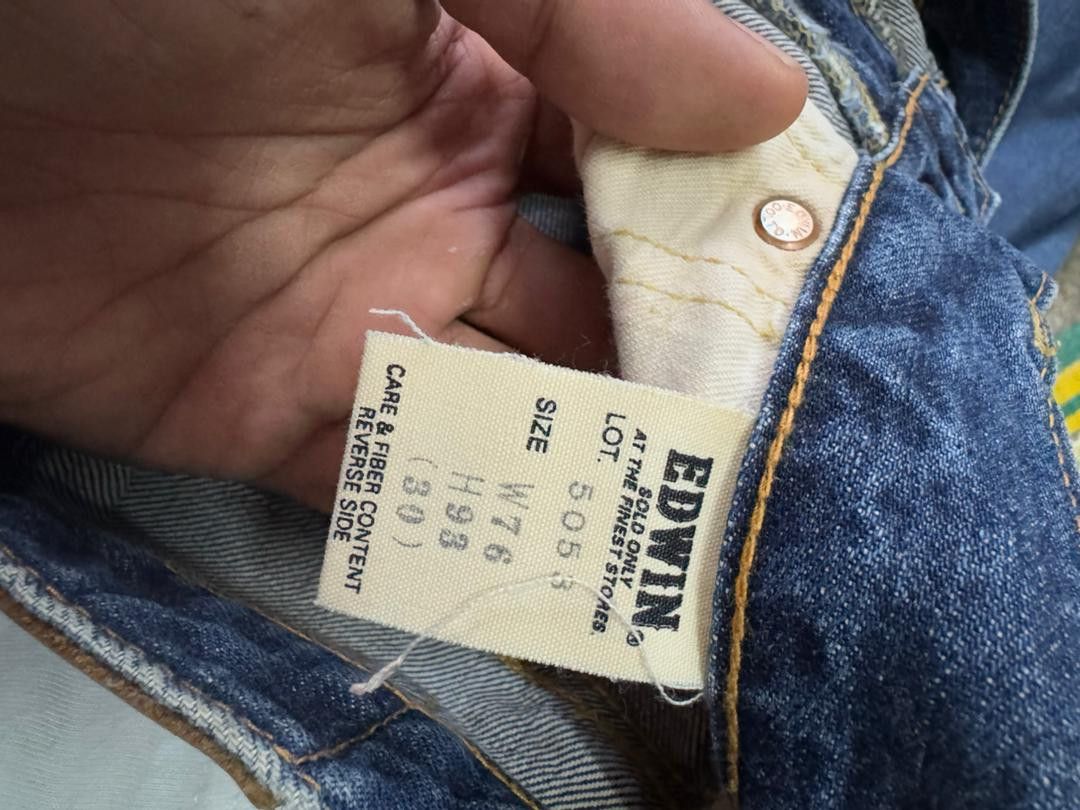 Edwin × If Six Was Nine × Japanese Brand 🔥Vintage Edwin 505xx selvedge jeans Size US 29 - 8 Thumbnail