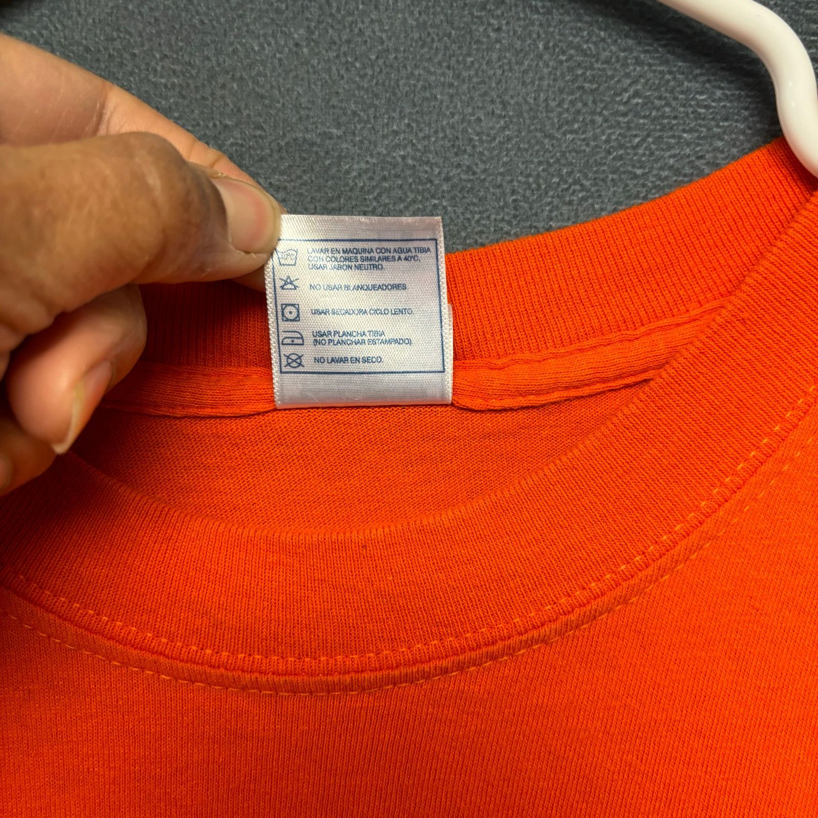 Other Vintage Yazbek Shirt Blank Orange Mens Large Heavyweight Size US L / EU 52-54 / 3 - 3 Thumbnail