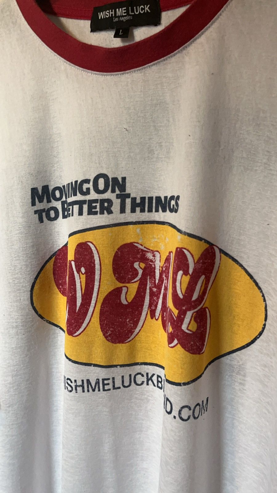 Wish Me Luck Wish Me Luck Feather Weight Movers Tee Size US L / EU 52-54 / 3 - 2 Thumbnail