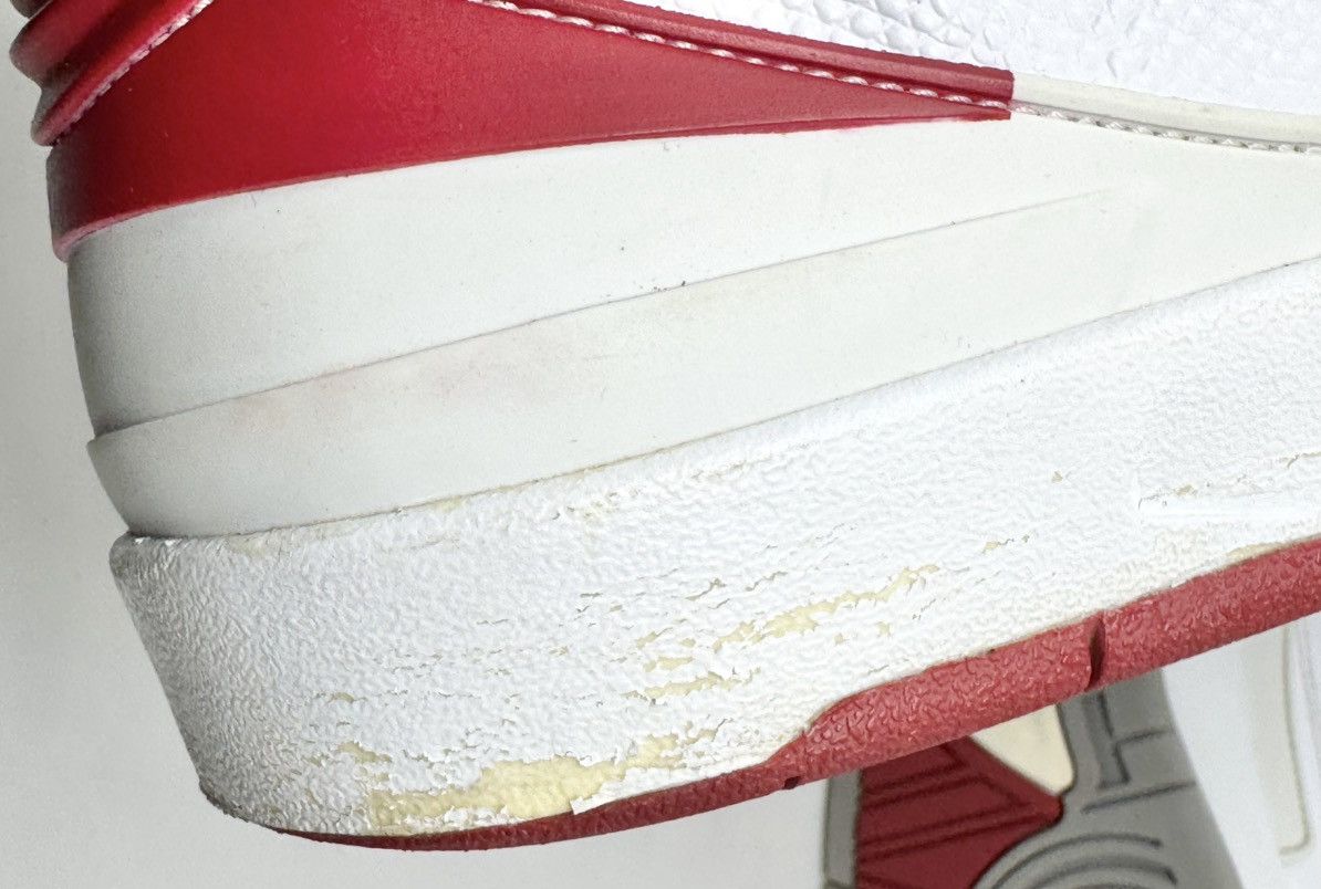 Jordan Brand × Nike Nike Air Jordan II 2 Chicago Home 2014 Retro size 10.5 Size US 10.5 / EU 43-44 - 9 Thumbnail