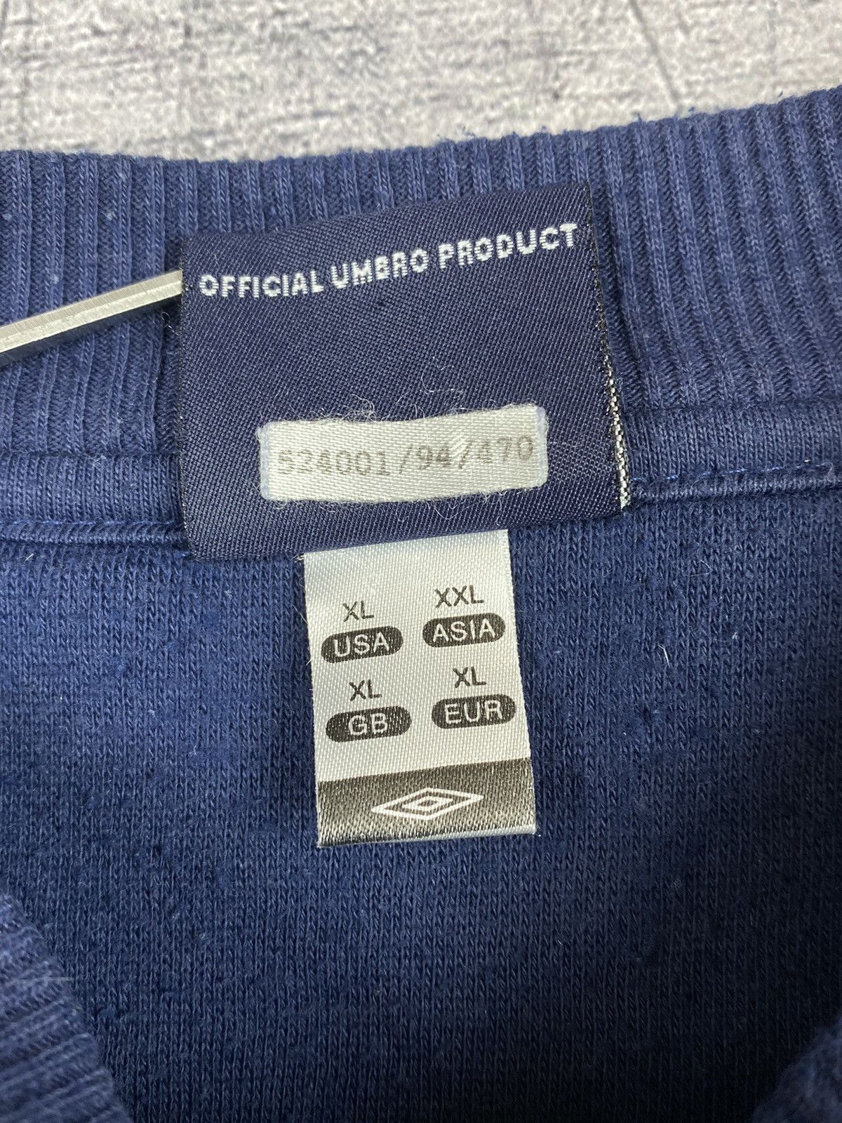 Umbro Vintage Umbro sweatshirt Size US XL / EU 56 / 4 - 9 Thumbnail