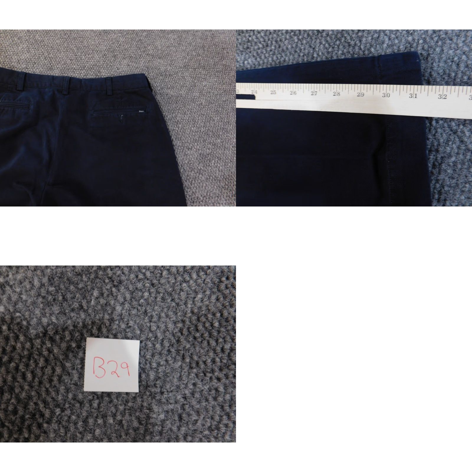 Polo Ralph Lauren Polo Ralph Lauren Pants Mens 34x32 Blue Straight Chino Regular Fit Classic Preppy Casual Boys? Size US S / EU 44-46 / 1 - 8 Thumbnail