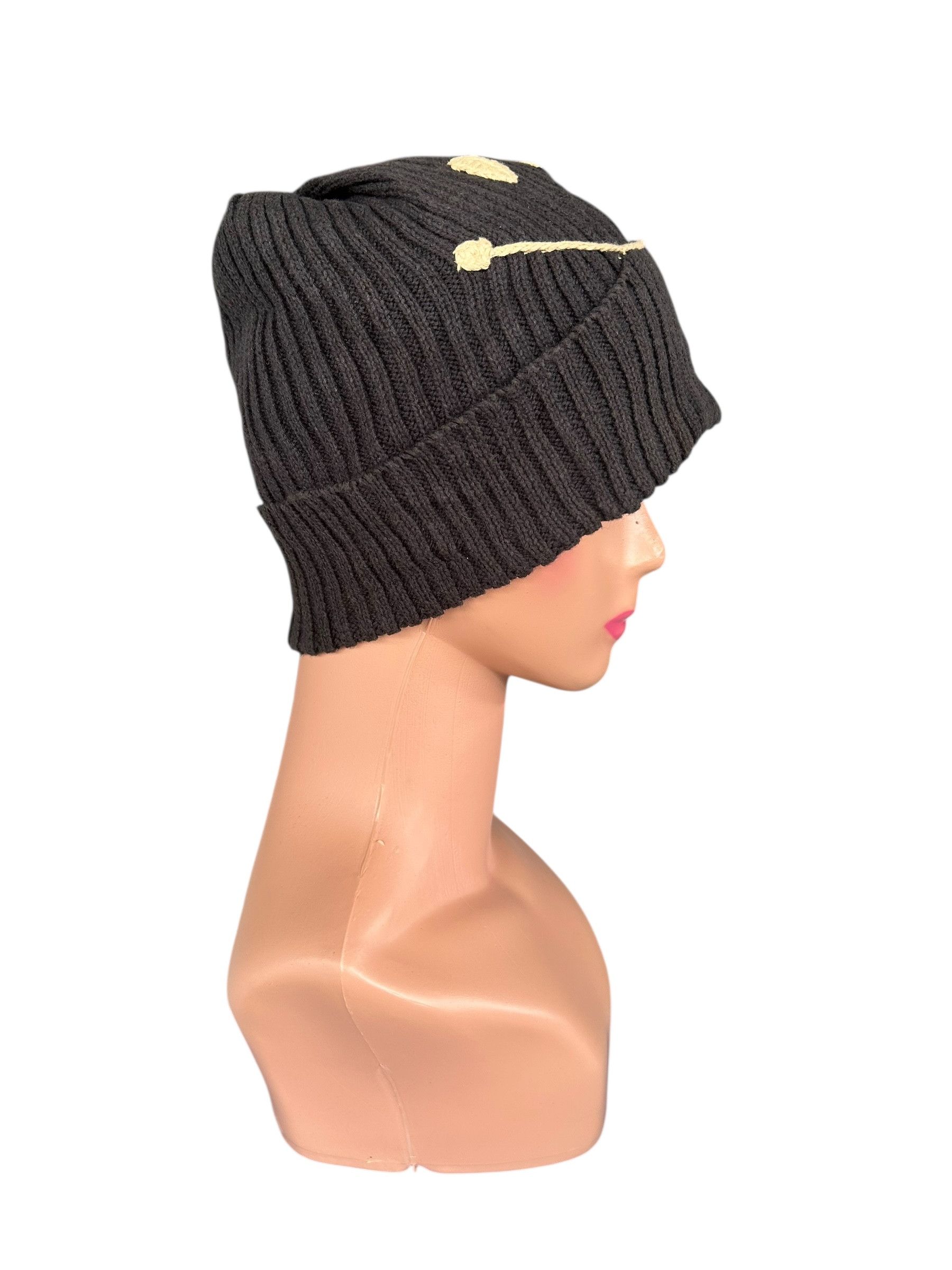Japanese Brand × Kapital × Vintage Sunfaded Smile Japanese Style Beanie Hats Size ONE SIZE - 4 Thumbnail