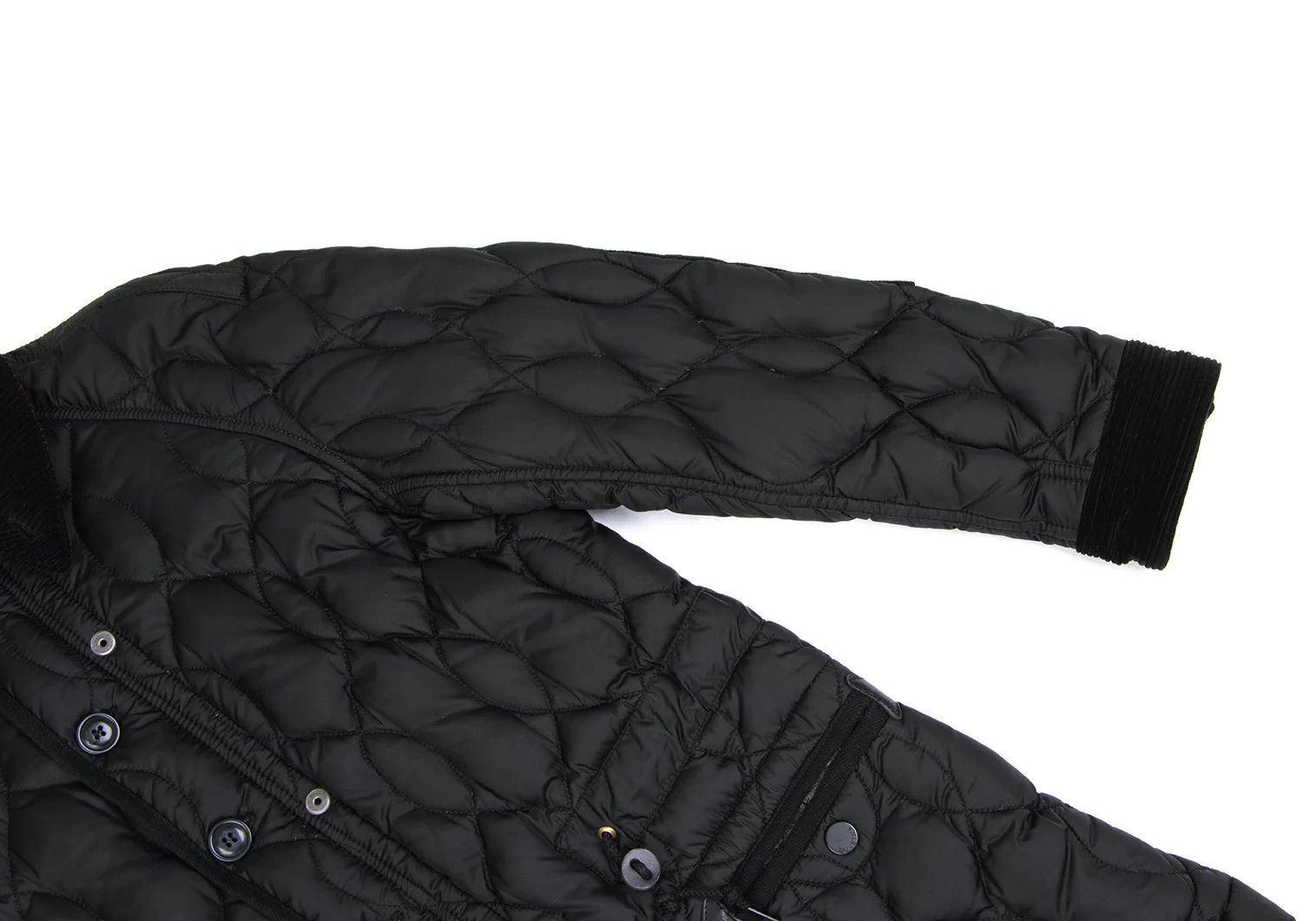 Junya Watanabe Quilted Down Jacket in Black, Size XS Size US XS / EU 42 / 0 - 4 Thumbnail