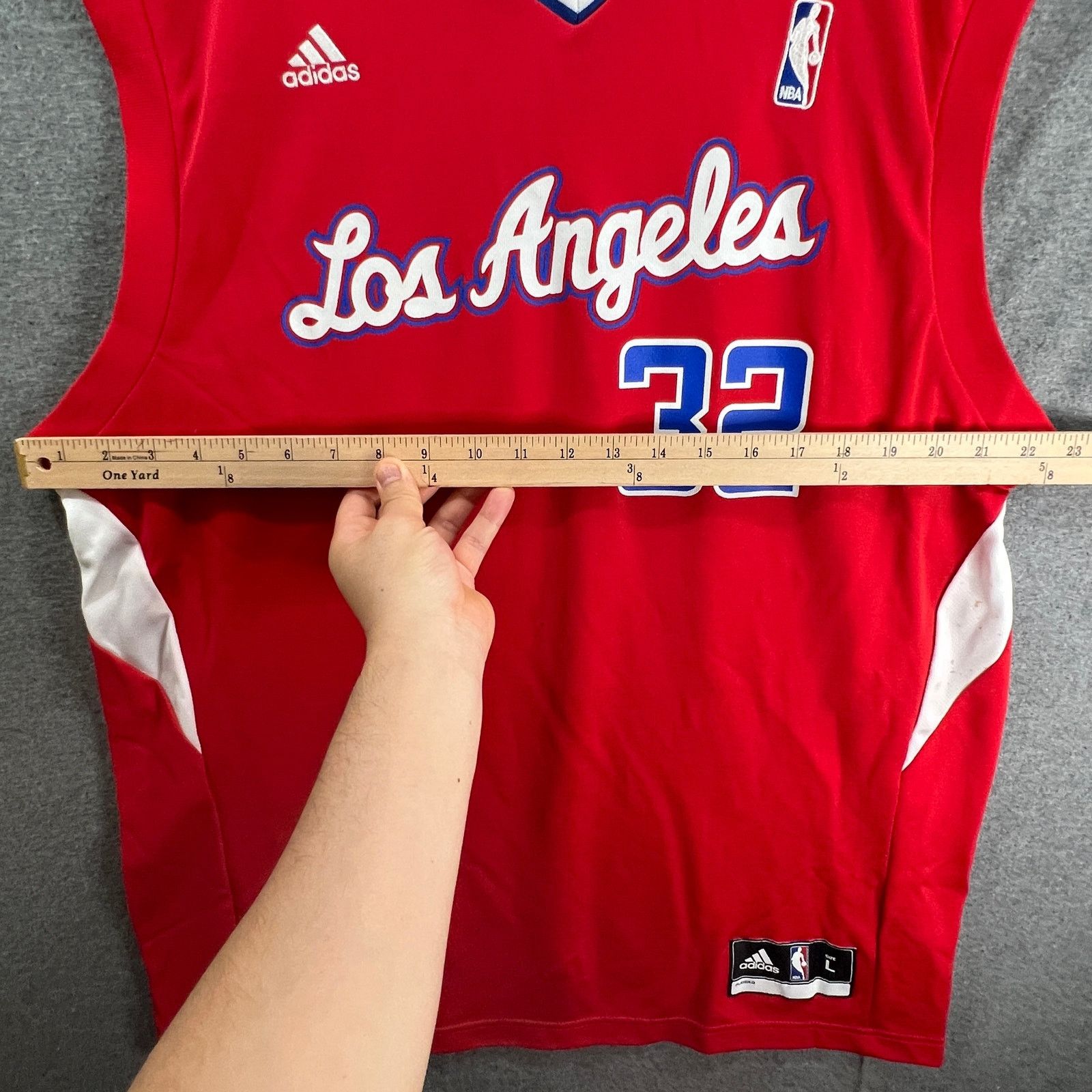 Adidas Adidas Los Angeles Clippers Griffin Shirt Adult Large Red Size US L / EU 52-54 / 3 - 7 Thumbnail