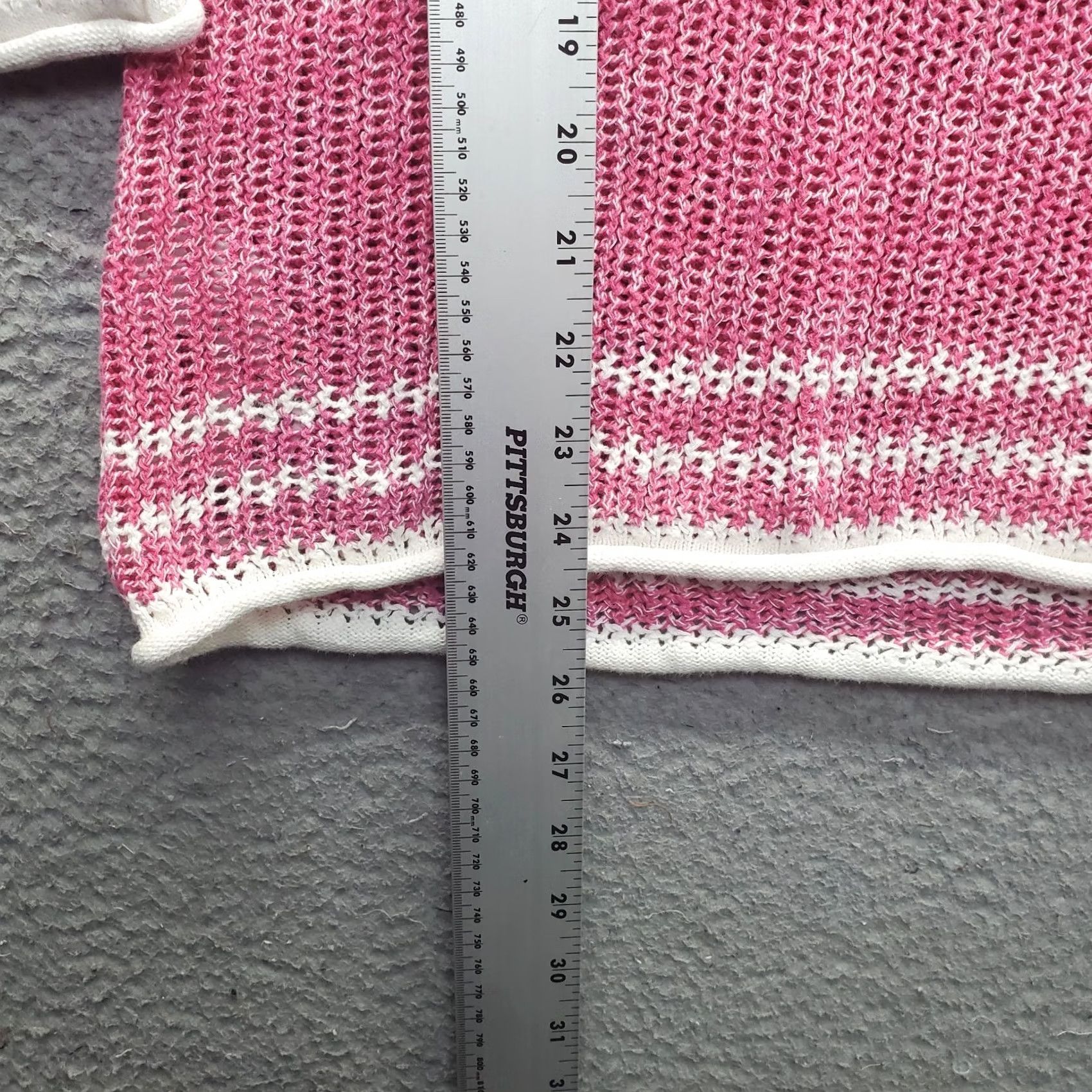 Tommy Bahama Tommy Bahama Hooded Sweater Womens M Multi Open Knit Long Sleeve V-Neck Shirt Womens Size M Multicolor Fall Winter Casual Pullover Knit Pattern: Solid Size M / US 6-8 / IT 42-44 - 3 Thumbnail