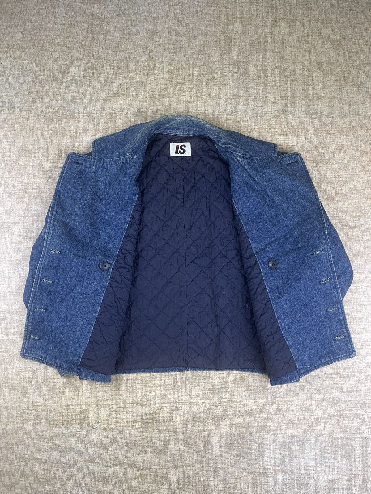 Issey Miyake × Vintage VTG ISSEY MIYAKE (I.S) Tsumori Chisato Double Breast Denim Size US L / EU 52-54 / 3 - 14 Thumbnail