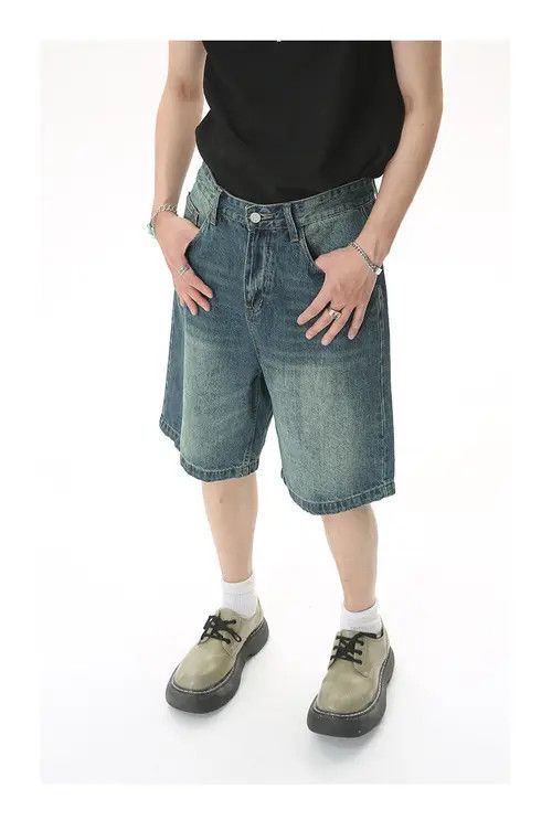 Other Loose wide-leg vintage mid-high waist denim shorts Size US 32 / EU 48 - 2 Thumbnail