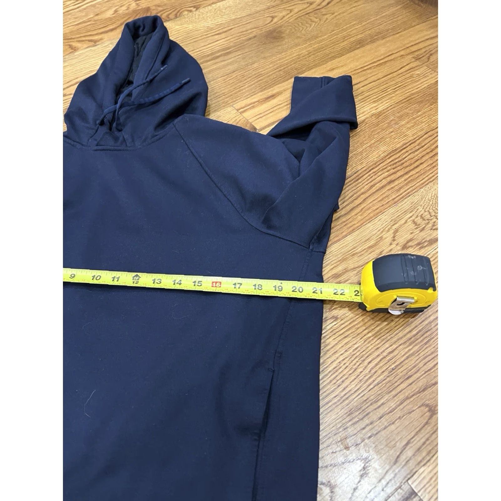 Lululemon Lululemon City Sweat Hoodie Mens L Black Hooded Pullover Sweatshirt Pockets Size US L / EU 52-54 / 3 - 4 Thumbnail