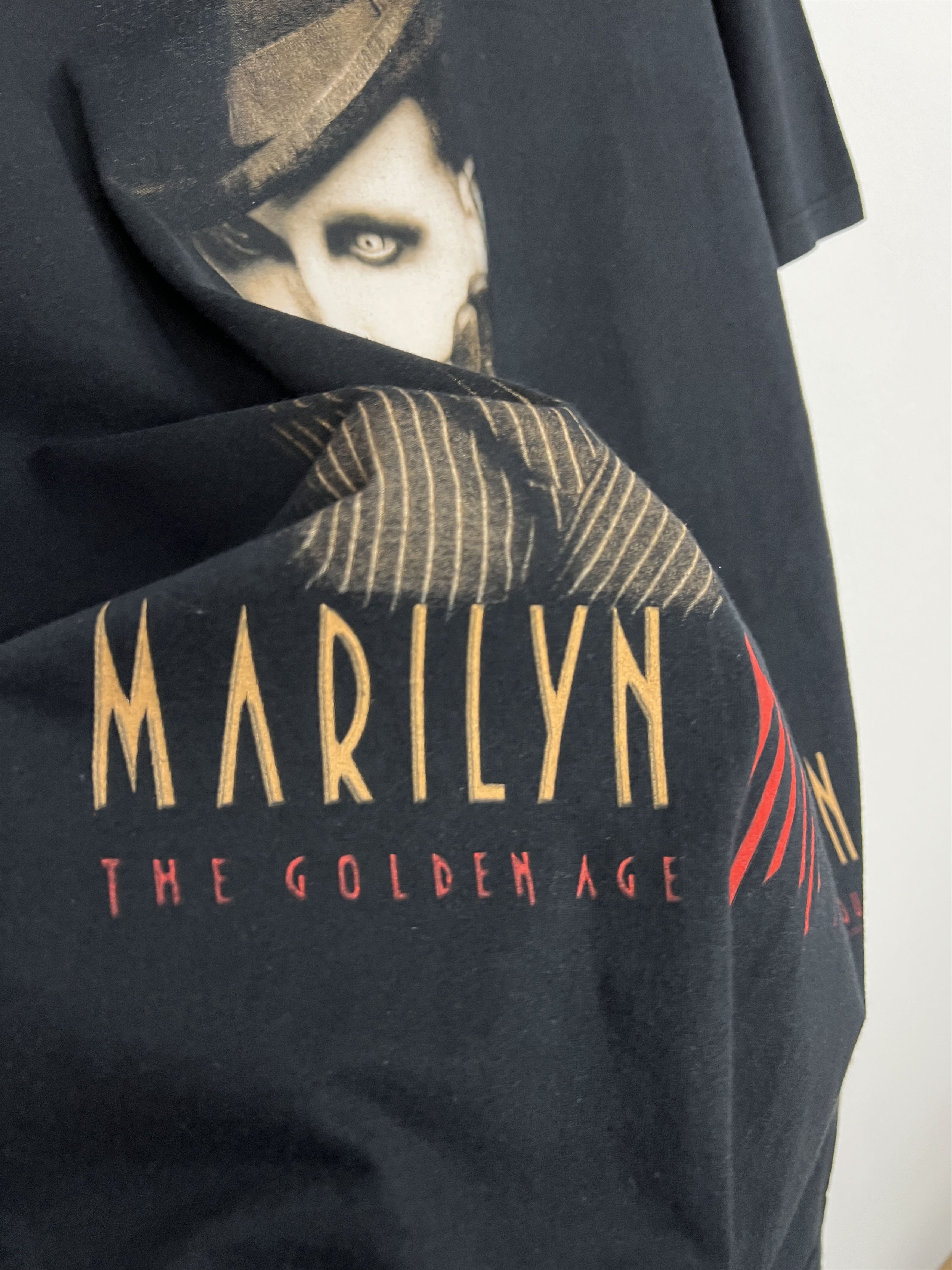 Vintage Vintage Marilyn Manson The Golden Age Of Grotesque Tee Shirt Size US M / EU 48-50 / 2 - 4 Thumbnail