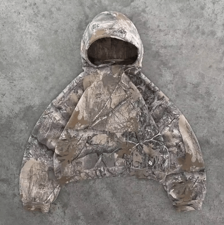 Other Y2K Retro Hoodie Camouflage Pattern Size US L / EU 52-54 / 3 - 1 Preview