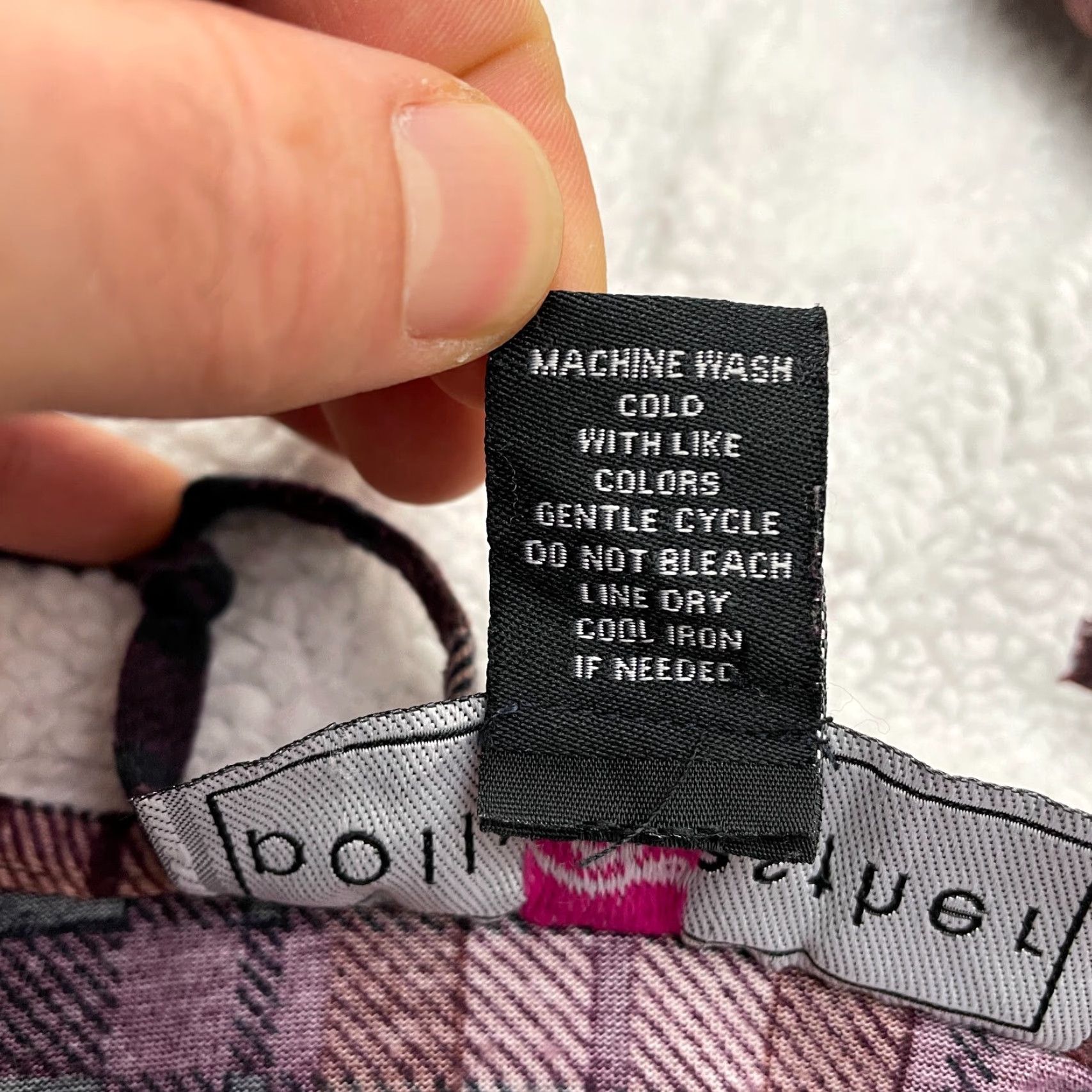 Vintage Polly & Esther Hoodie Womens XL Multi Plaid Flannel Sherpa Jacket Button Down Size XL / US 12-14 / IT 48-50 - 7 Thumbnail