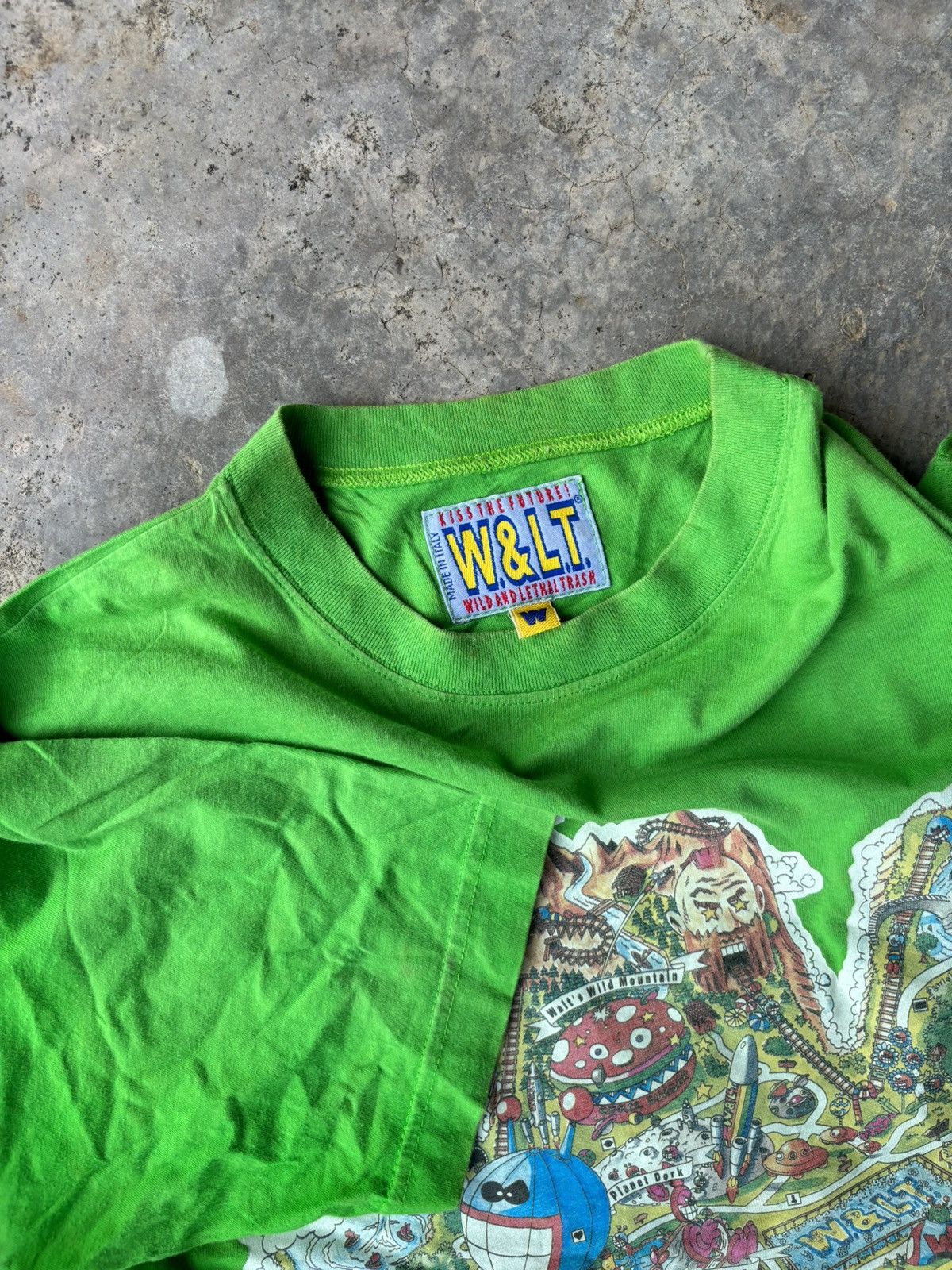 Walter Van Beirendonck Walter Van Beirendonck W & Lt Map Of Wonderland Tshirt Size US M / EU 48-50 / 2 - 10 Thumbnail