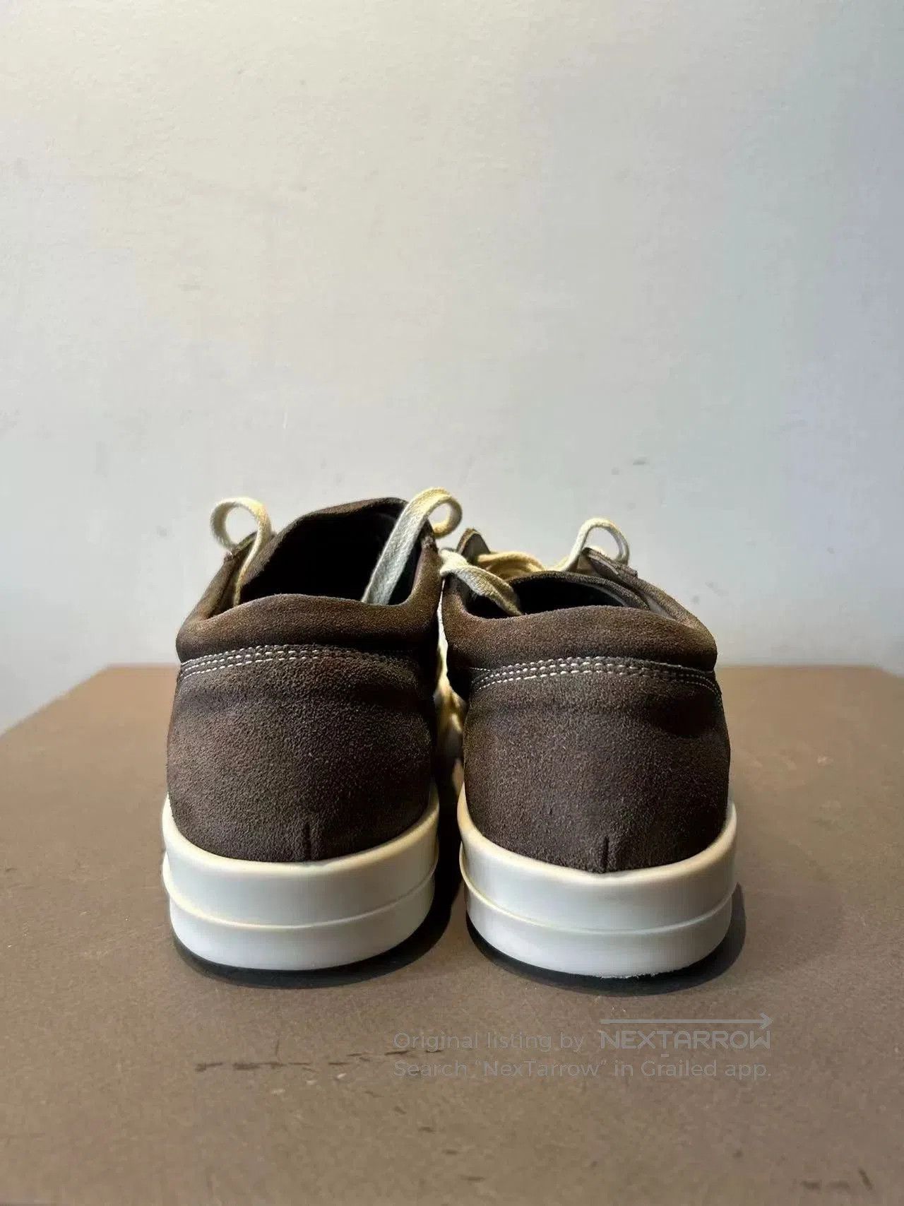 Rick Owens Rick Owens Brown Suede Sneakers Size 36. Size US 5.5 / EU 38 - 4 Thumbnail