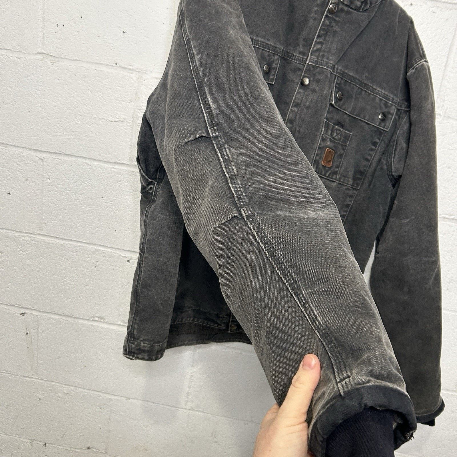 Carhartt Carhartt Sandstone Hooded Multi-Pocket Jacket “Black” J284 Size US L / EU 52-54 / 3 - 10 Thumbnail