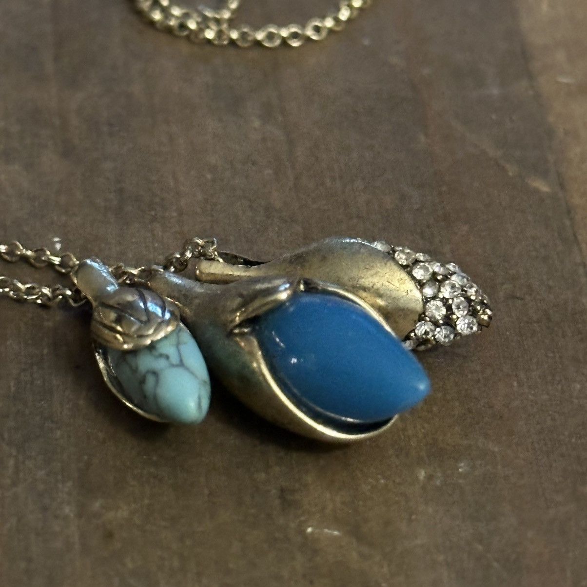 Jessica Simpson Jessica Simpson flower buds charm necklace Size ONE SIZE - 5 Thumbnail
