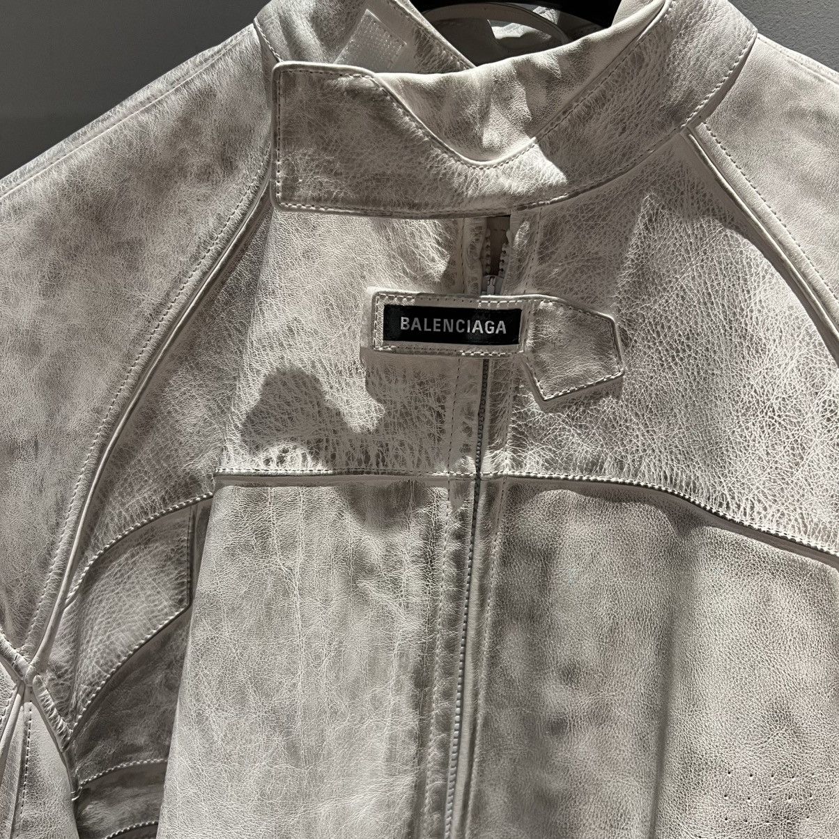 Balenciaga Balenciaga Oversized Biker Jacket Size US L / EU 52-54 / 3 - 4 Thumbnail