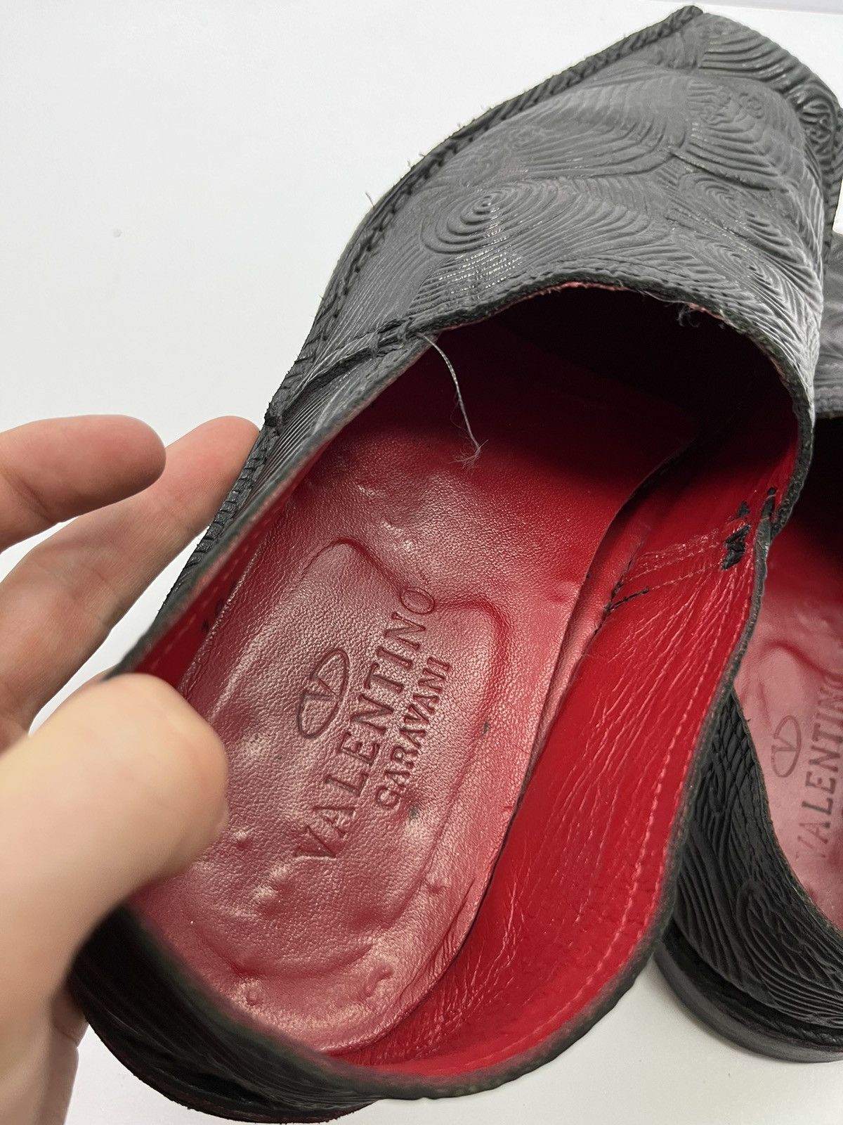 Valentino Valentino Vintage Luxury Shoes Black Size US 8 / EU 41 - 8 Thumbnail