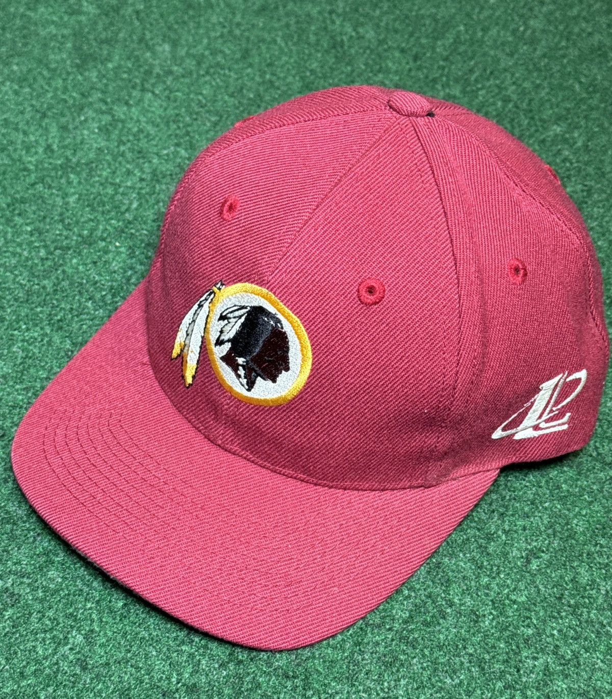 Logo Athletic × Vintage 90s Washington Redskins Logo Athletic Embroidered Hat Size ONE SIZE - 1 Thumbnail