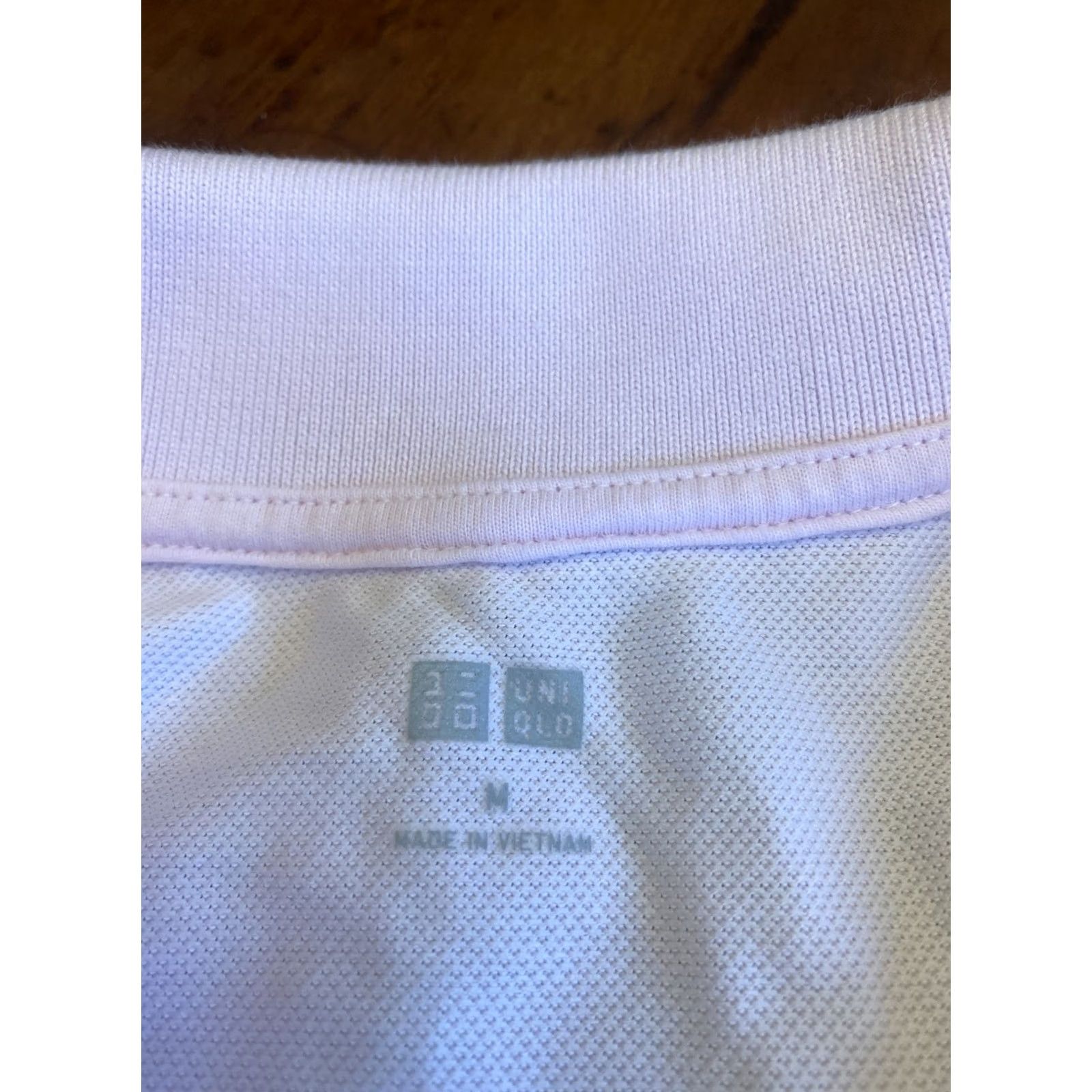 Vintage UniGlo Pink Polo Shirt Mens Med Polo M Pink Size US M / EU 48-50 / 2 - 2 Thumbnail
