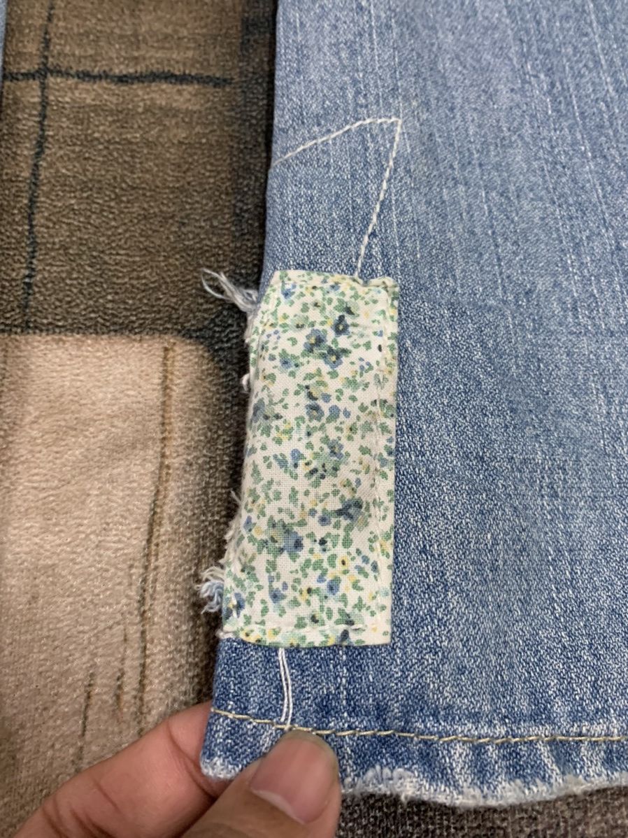 Hysteric Glamour FLARE dope patchwork designer inspired jeans denim Size US 29 - 7 Thumbnail