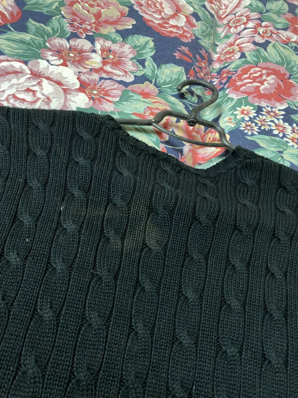 Polo Ralph Lauren × Vintage Polo Ralph Lauren V-neck Sweater Size L / US 10 / IT 46 - 11 Thumbnail