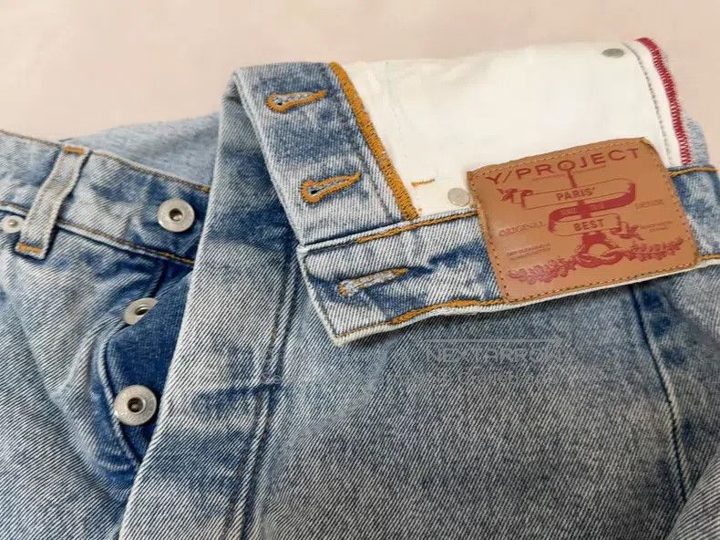 Y/Project Y/Project Notched Collar Denim Pants Size 26" / US 2 / IT 38 - 6 Thumbnail