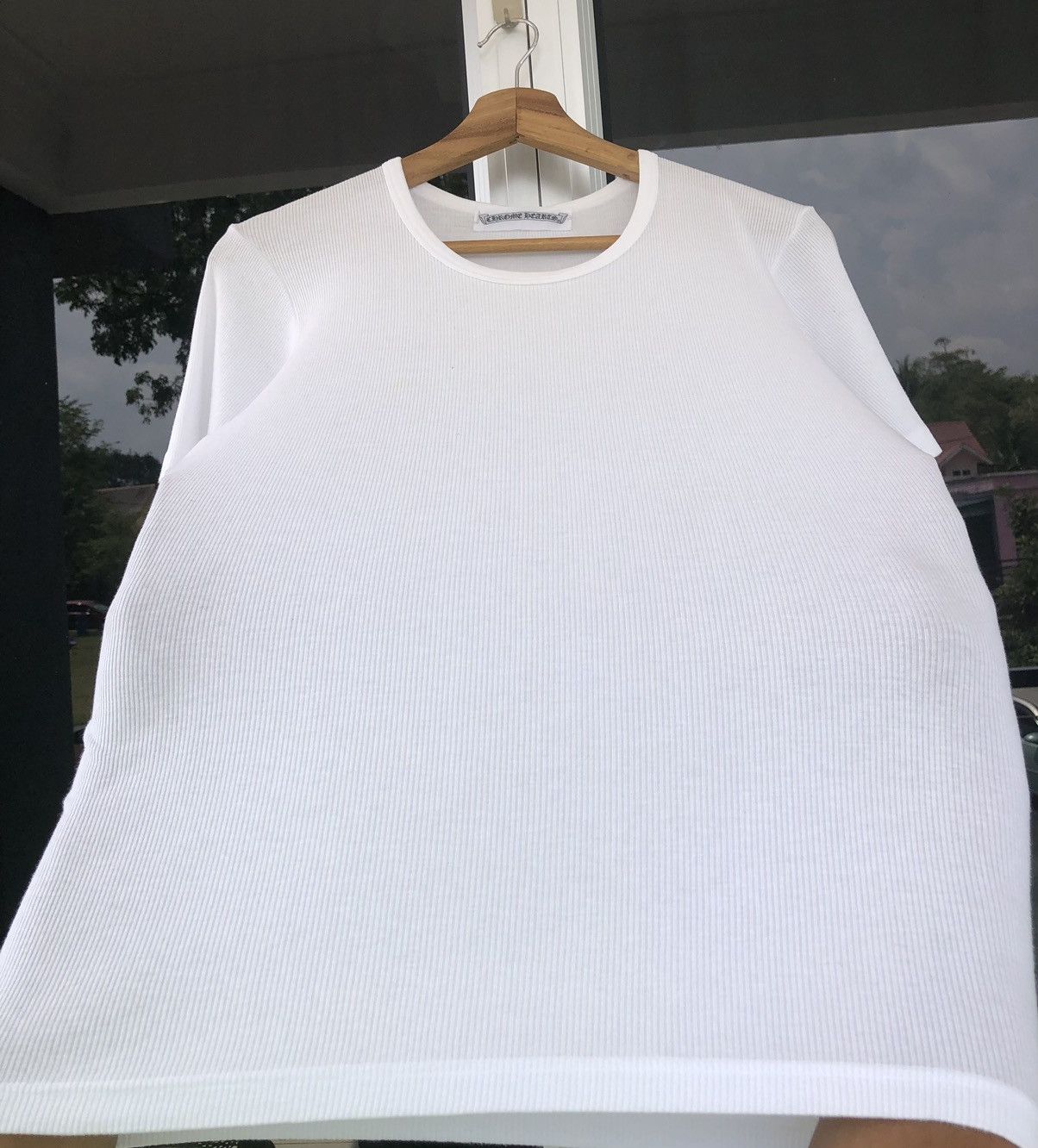 Chrome Hearts Chrome Hearts Discontinued Gunze White Short Sleeve Size US S / EU 44-46 / 1 - 4 Thumbnail