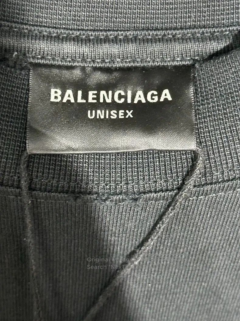 Balenciaga Balenciaga SS24 Blurred Logo Short Sleeve T-Shirt. Size US XS / EU 42 / 0 - 3 Thumbnail