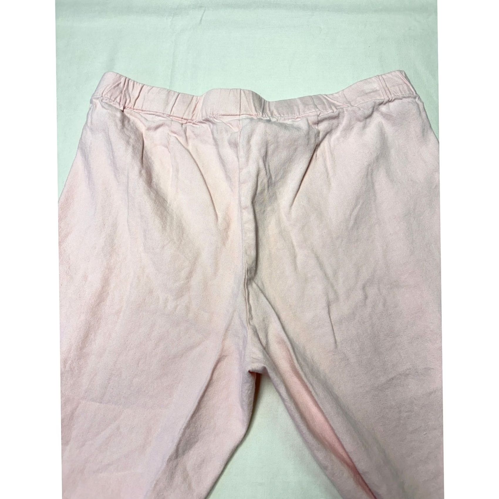 J. Jill J. Jill Linen Stretch Pink Straight Leg Elastic Waist Pants Womens Regular M Inseam 24 Spring Summer Cit Shirt? Size 32" / US 10 / IT 46 - 6 Thumbnail