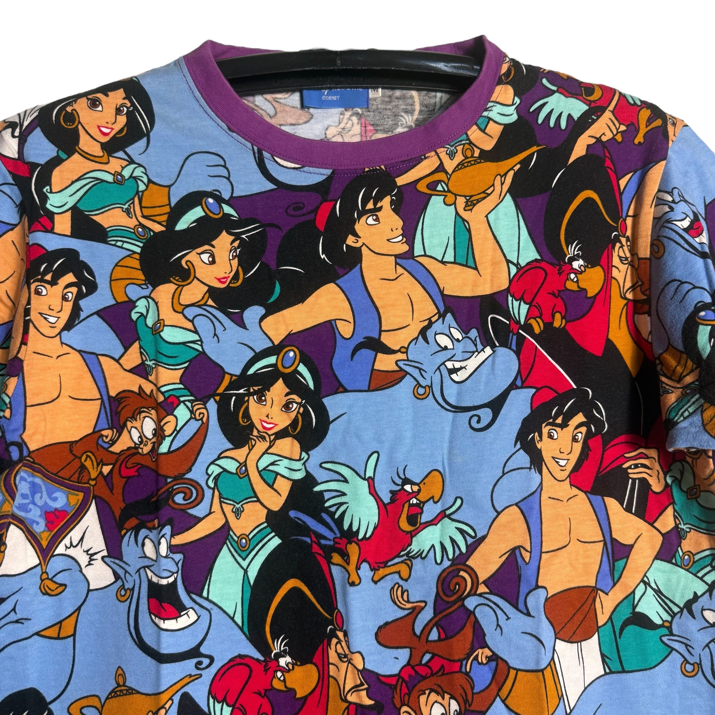 Disney 🔥RARE🔥Vintage Disney The Genie Aladdin OVP T-shirt Size US M / EU 48-50 / 2 - 2 Thumbnail