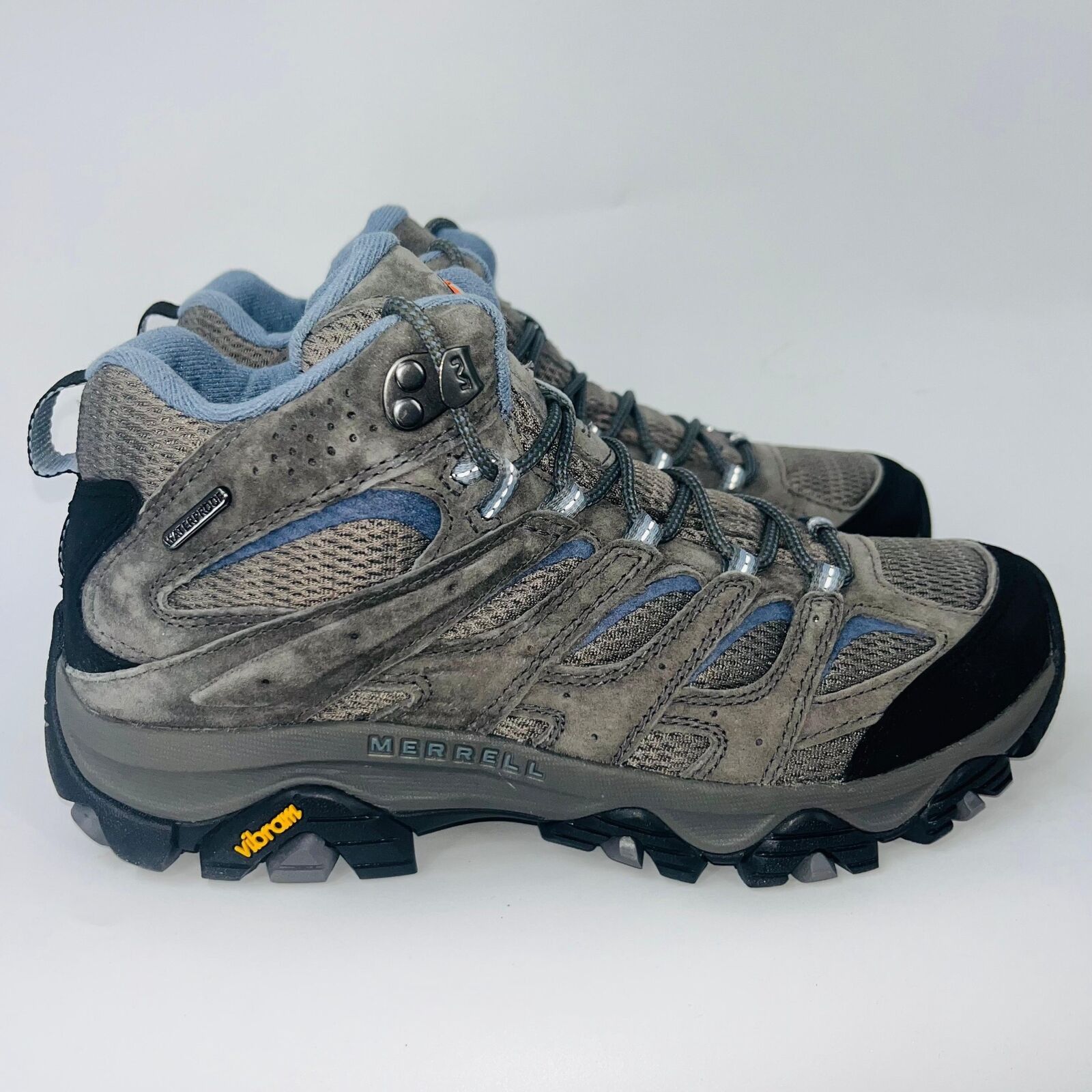 Merrell MERRELL MOAB 3 MID "GRANITE WOMENS HIKING SHOES SIZE 7.5B Size US 7.5 / IT 37.5 - 1 Thumbnail